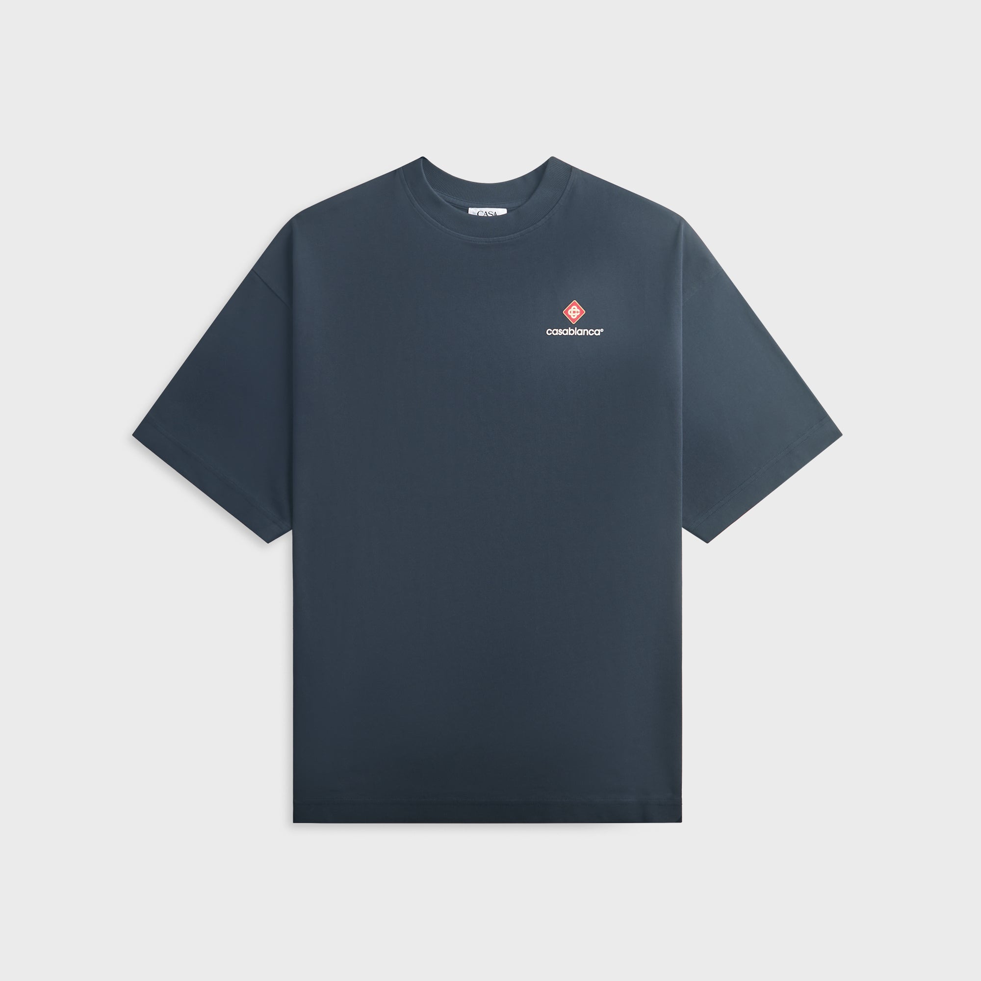 Casablanca Sport Type Oversized Short Sleeve Tee - Navy – Kith