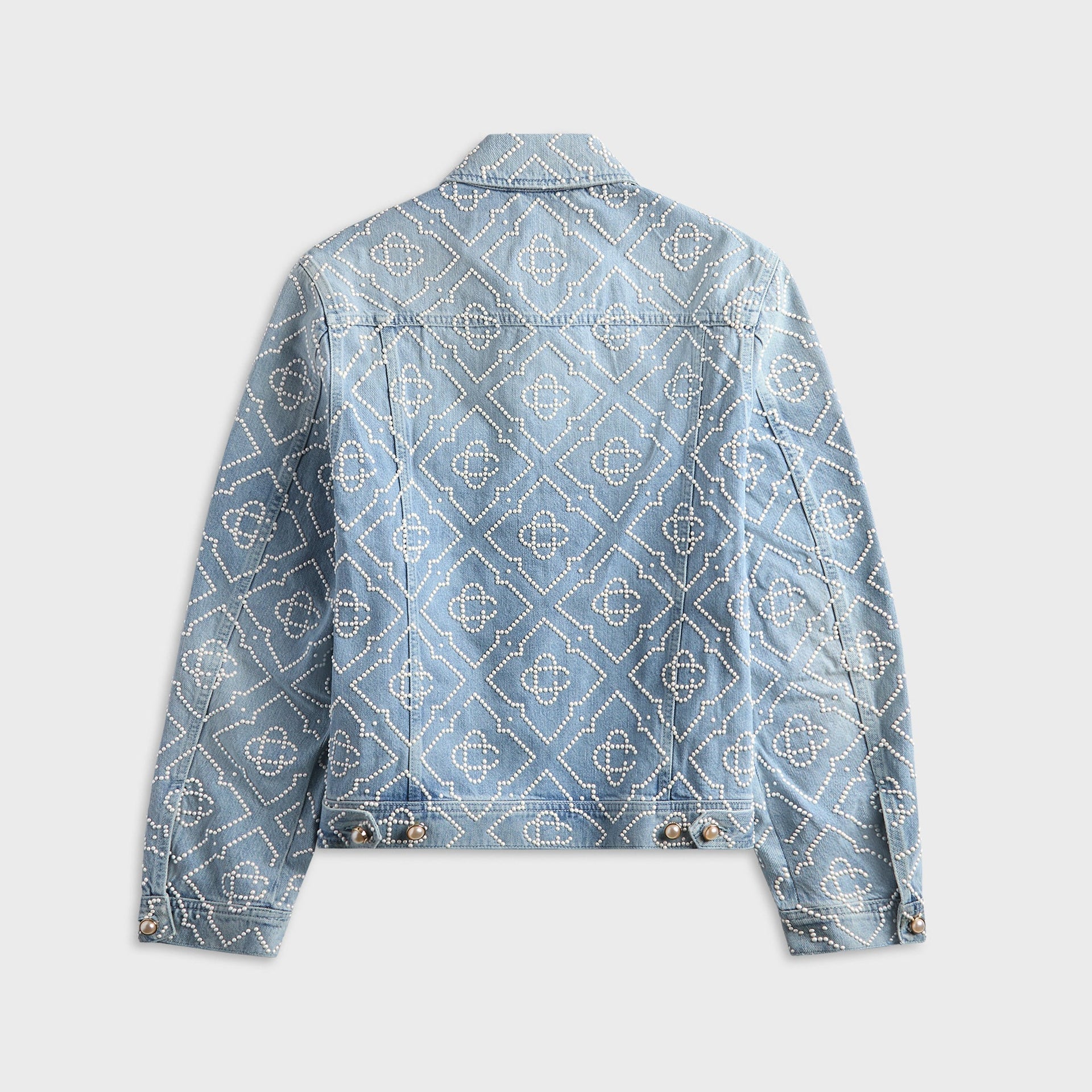 Casablanca Pearl Denim Jacket - Blue