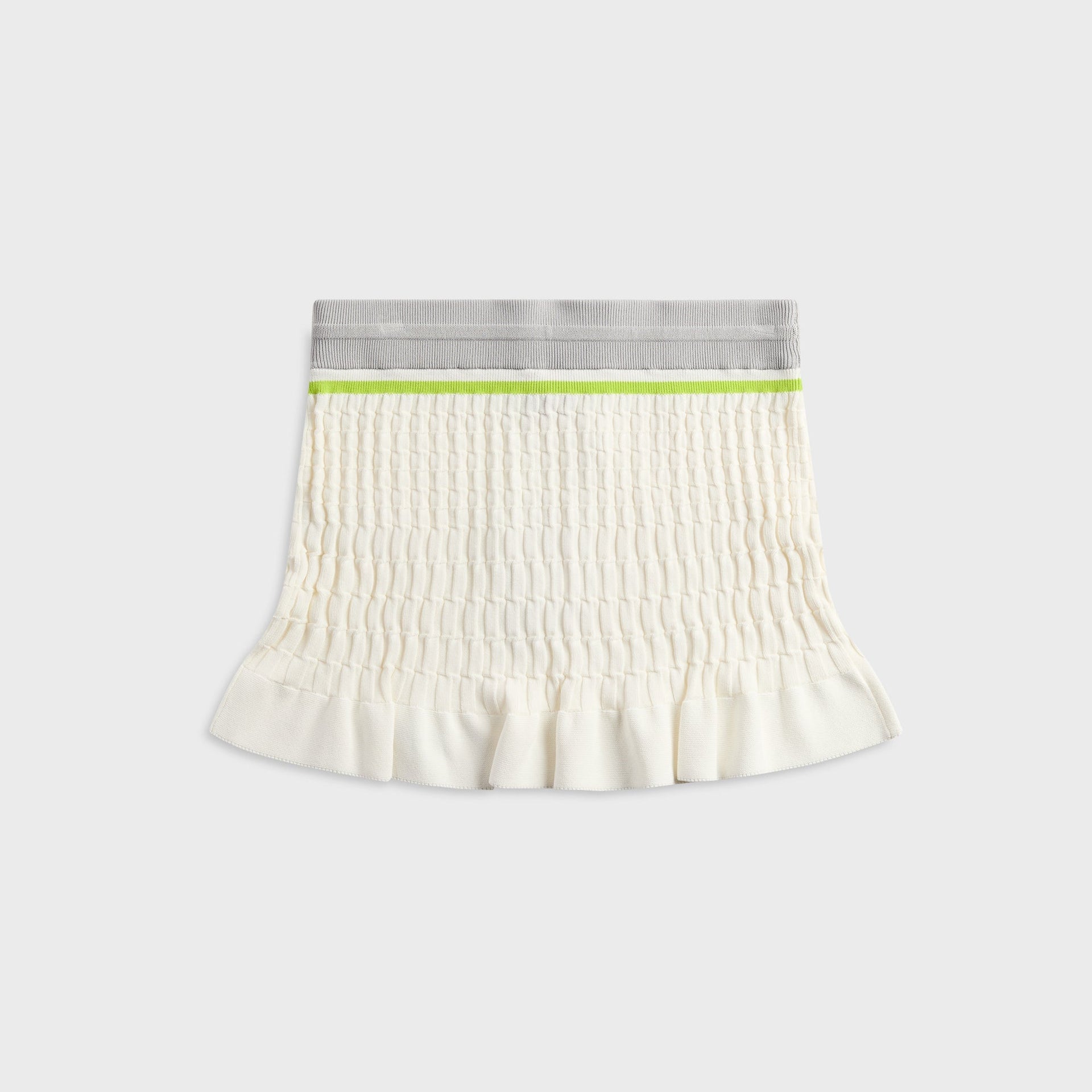 Casablanca Tennis Polo Mini Skirt - White