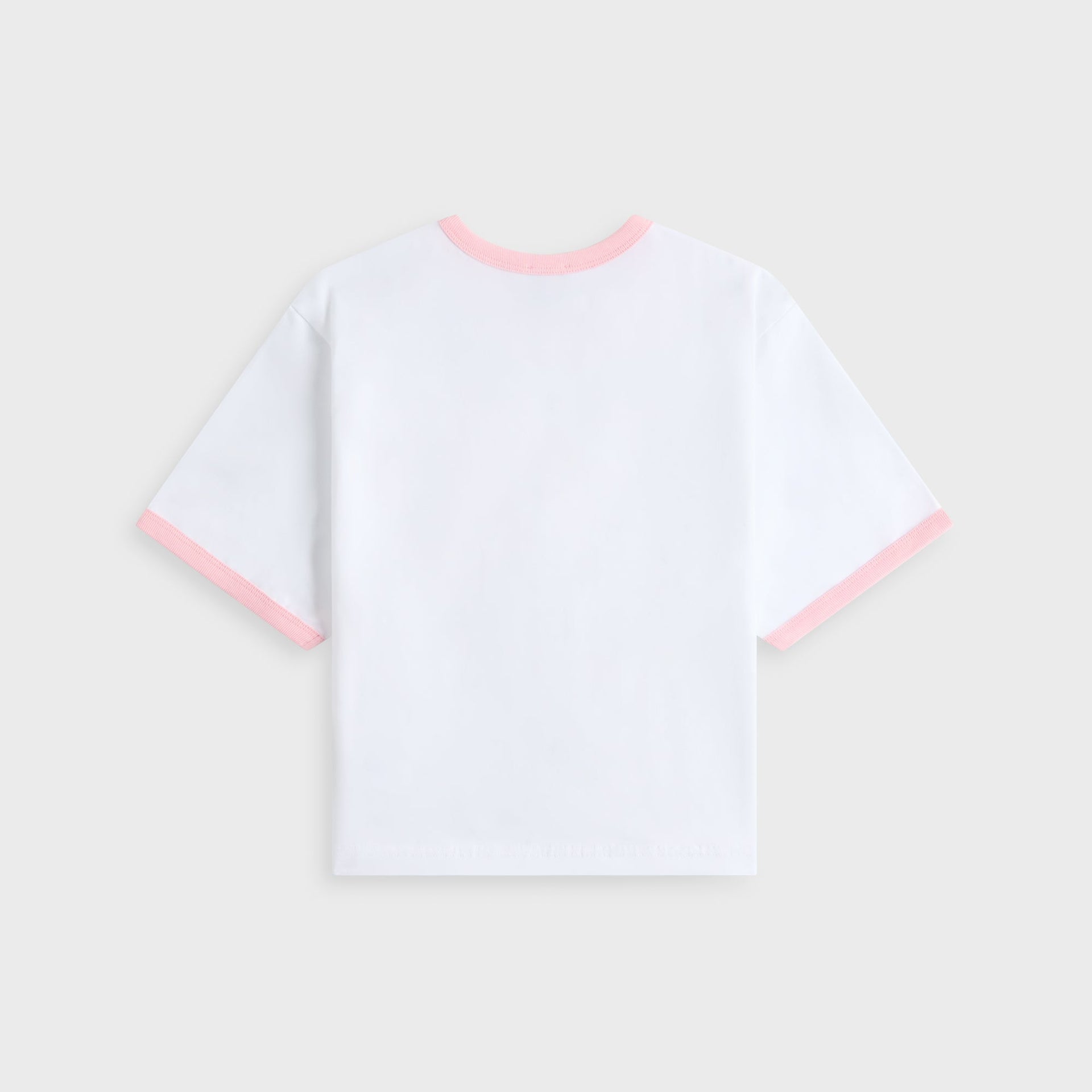 Casablanca Ringer Baby Tee - White
