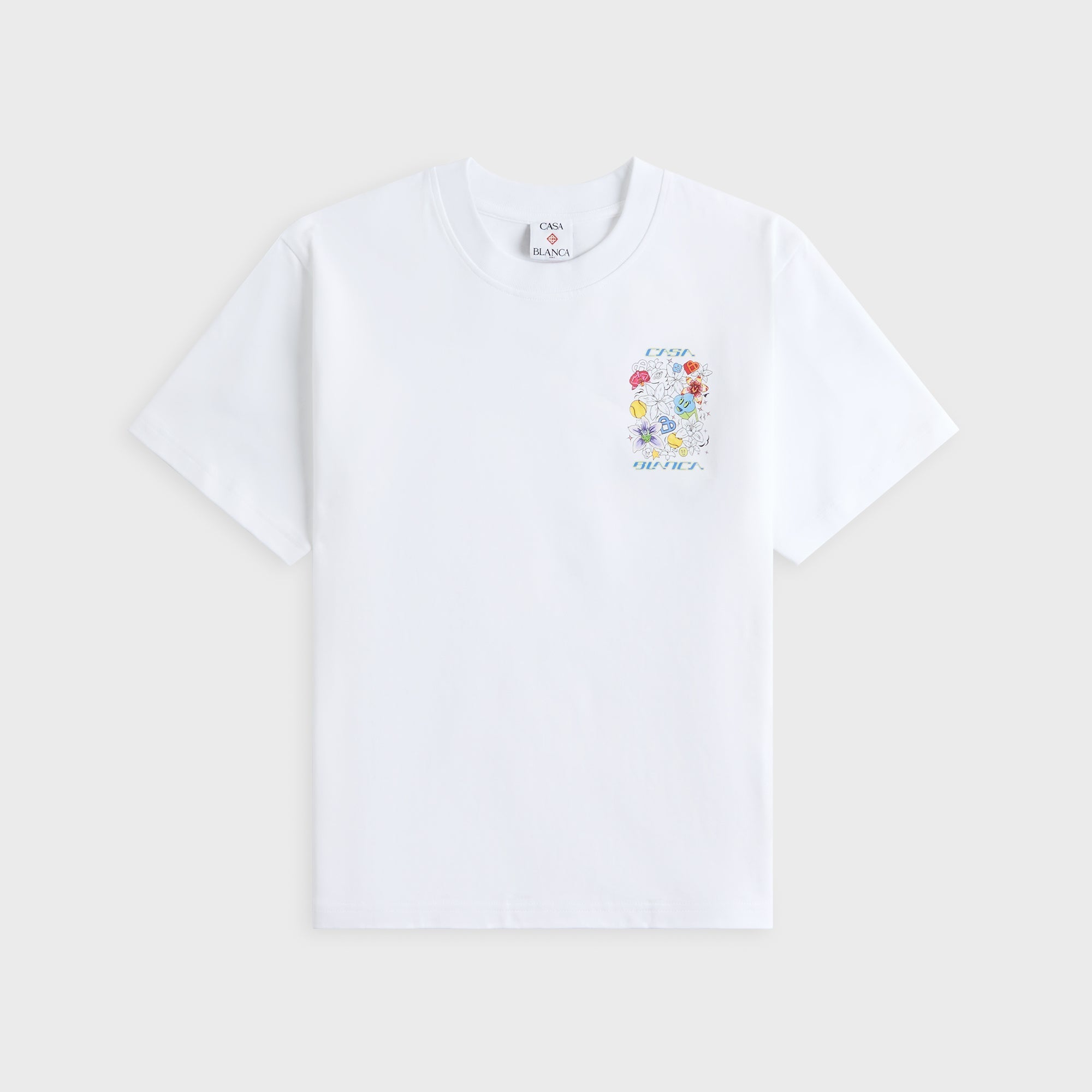Casablanca Classic Tee - Bright White – Kith