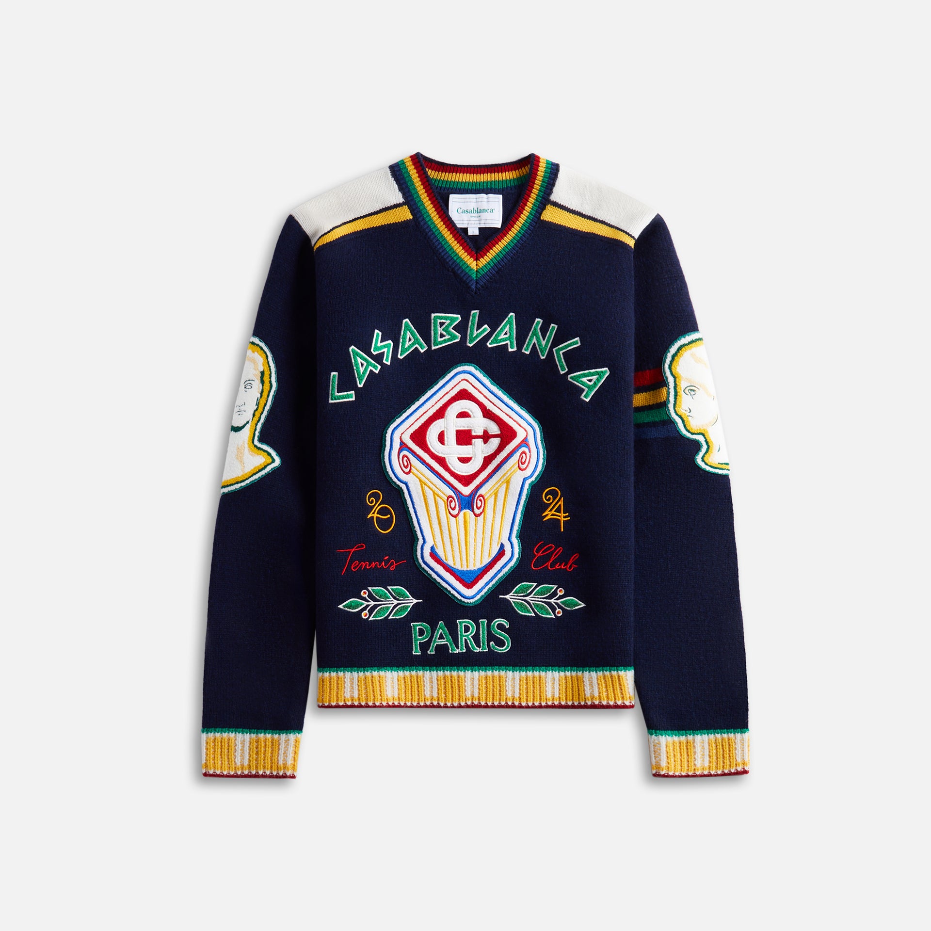 Casablanca Fraternity Jumper - Navy