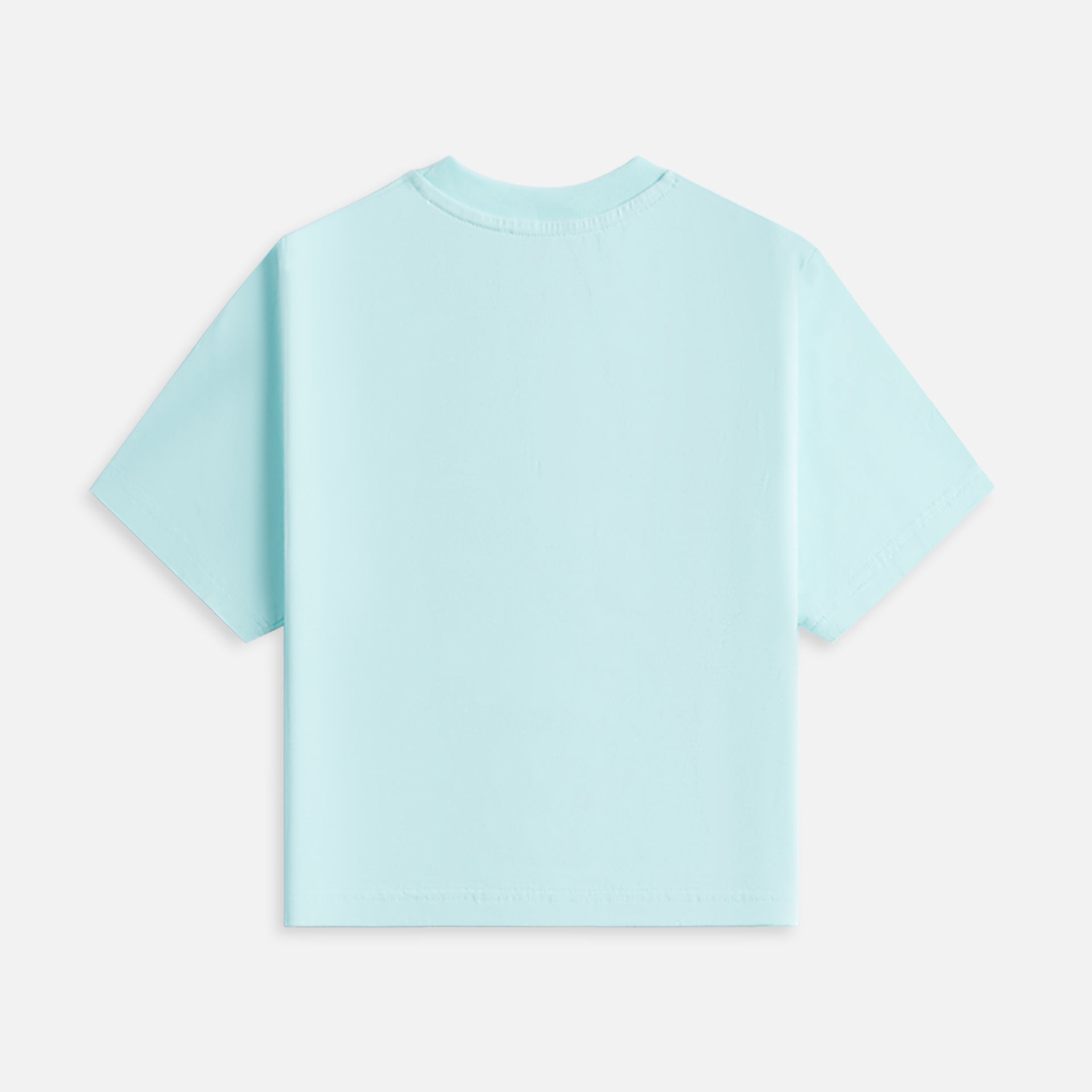 Casablanca Stacked Logo Printed Baby Tee - Blue