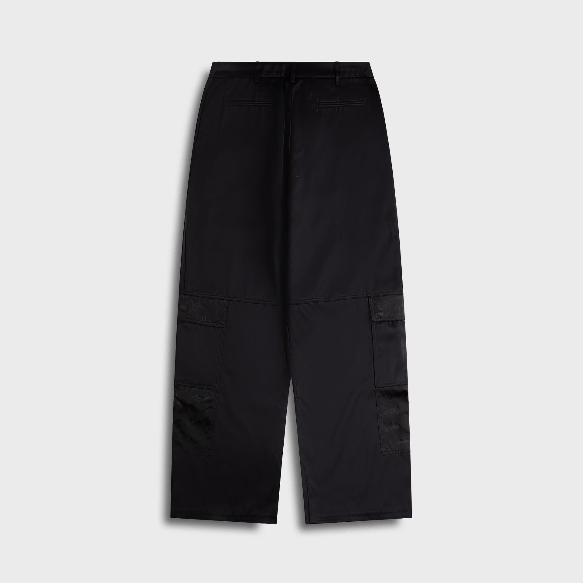 Casablanca Casa Mountain Camo Cargo Trousers in Black