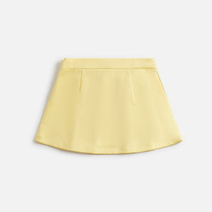 Casablanca Box Pleat Skirt - Yellow