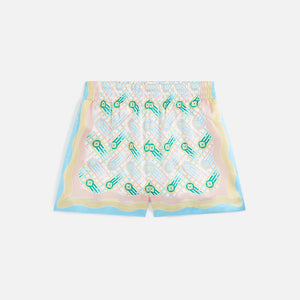 Casablanca Printed Silk Shorts - Multi