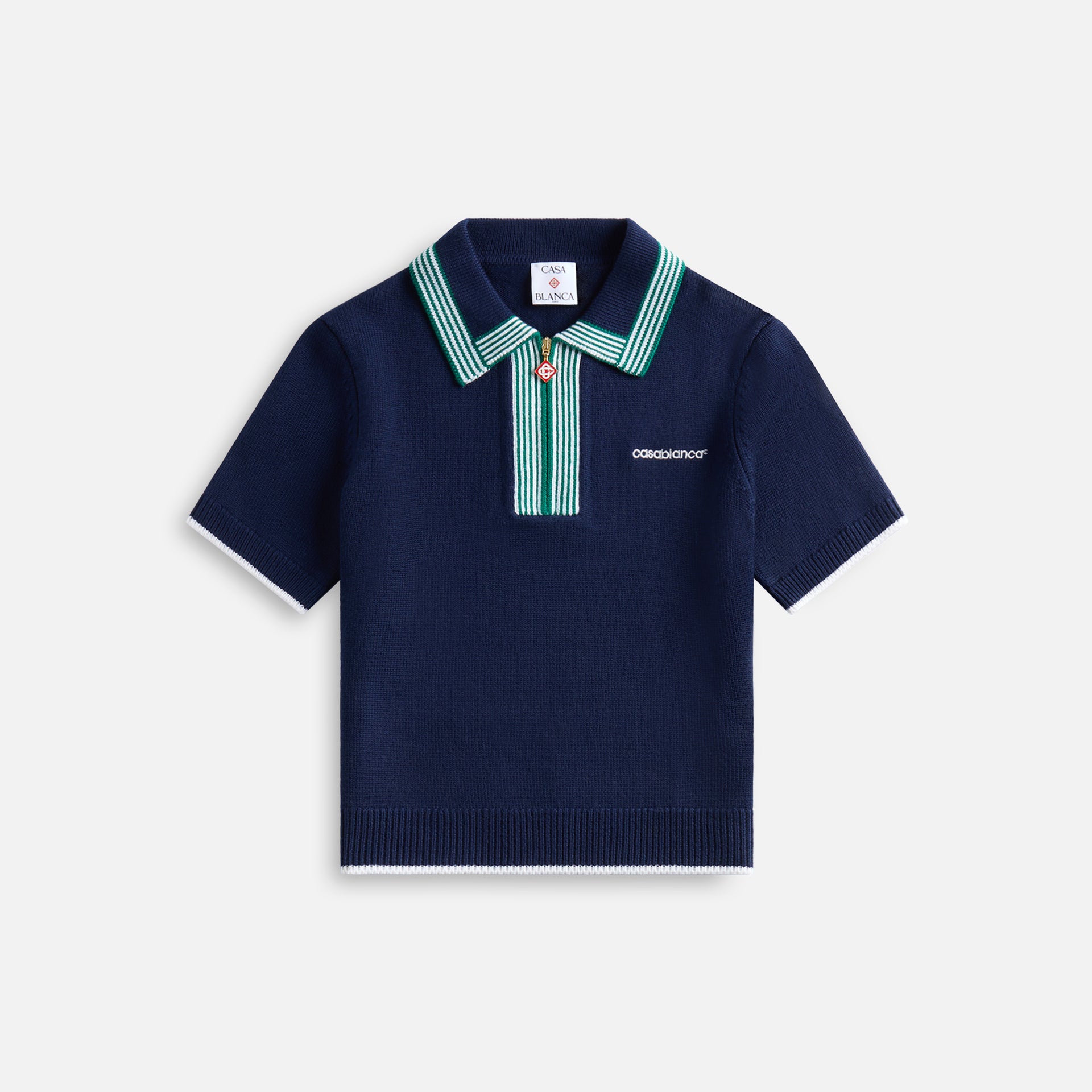 Casablanca Tennis Polo - Navy