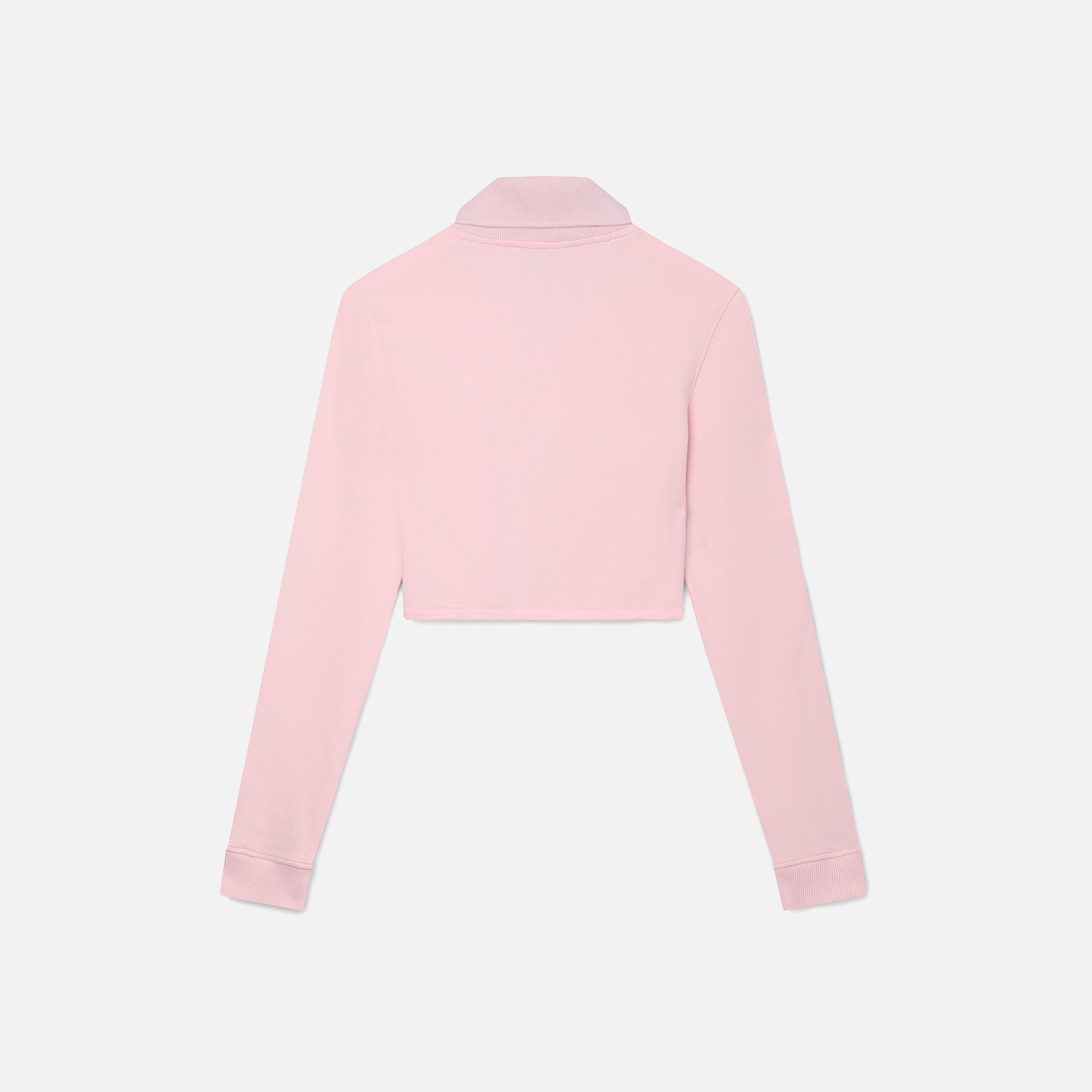 Casablanca Cropped Motosport Track Jacket - Pink