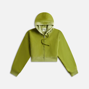 Cotton Citizen Botston Crop Hoodie - Vintage Matcha