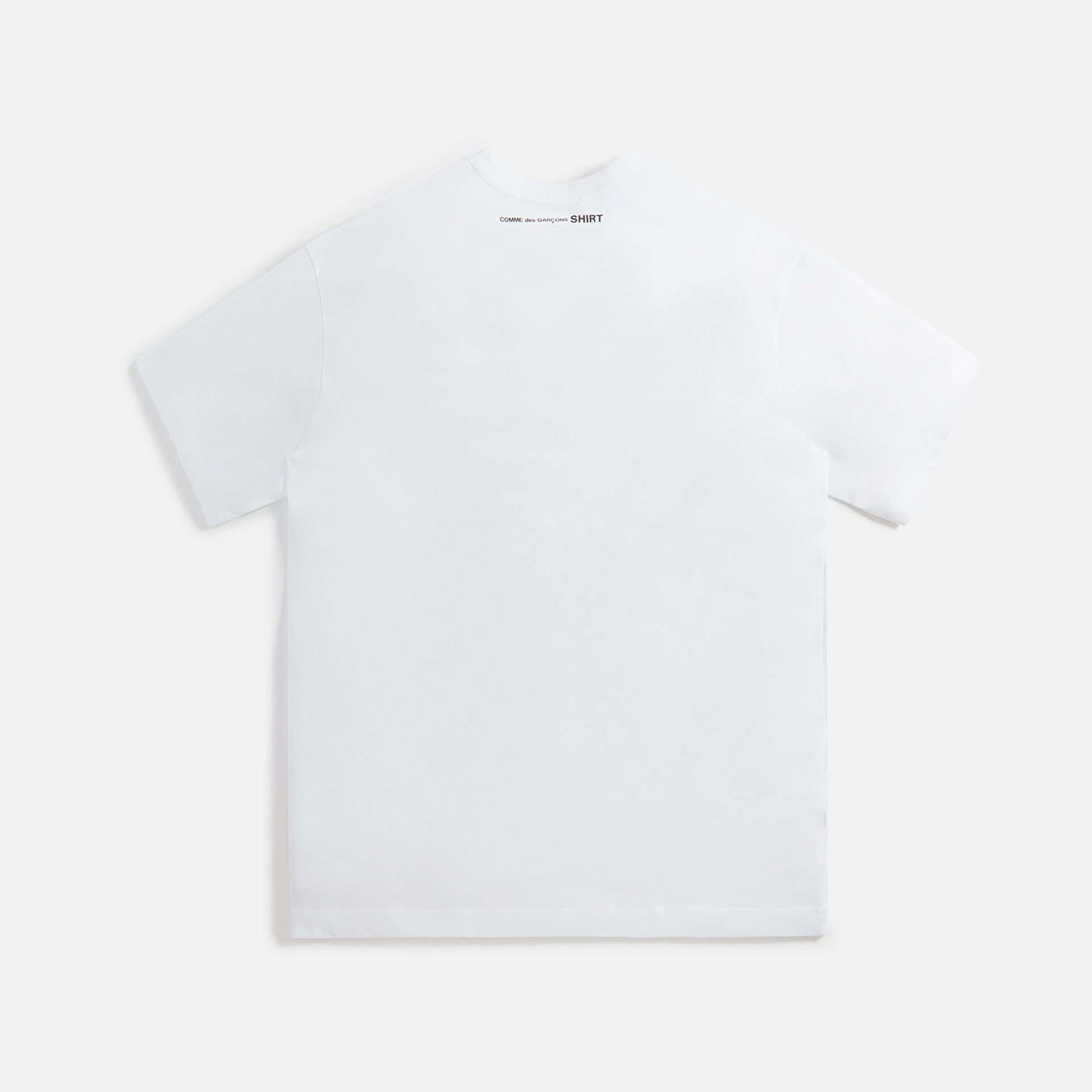 Comme des Garçons Shirt Cotton Jersey Tee - White