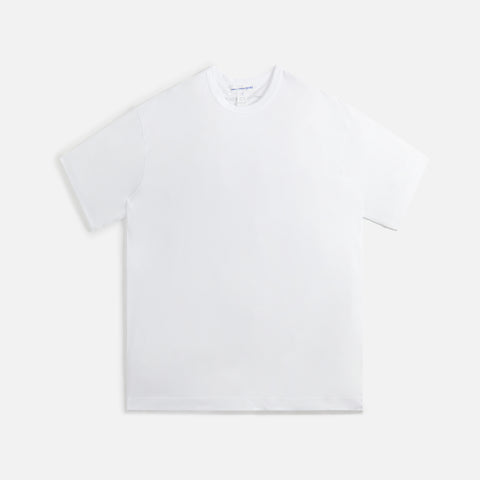Comme des Garçons Shirt Cotton Jersey Tee - White