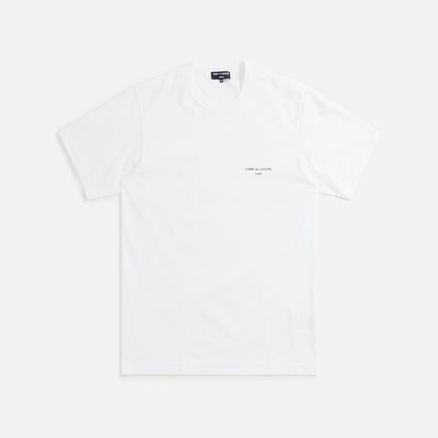 CDG Homme Tee - White