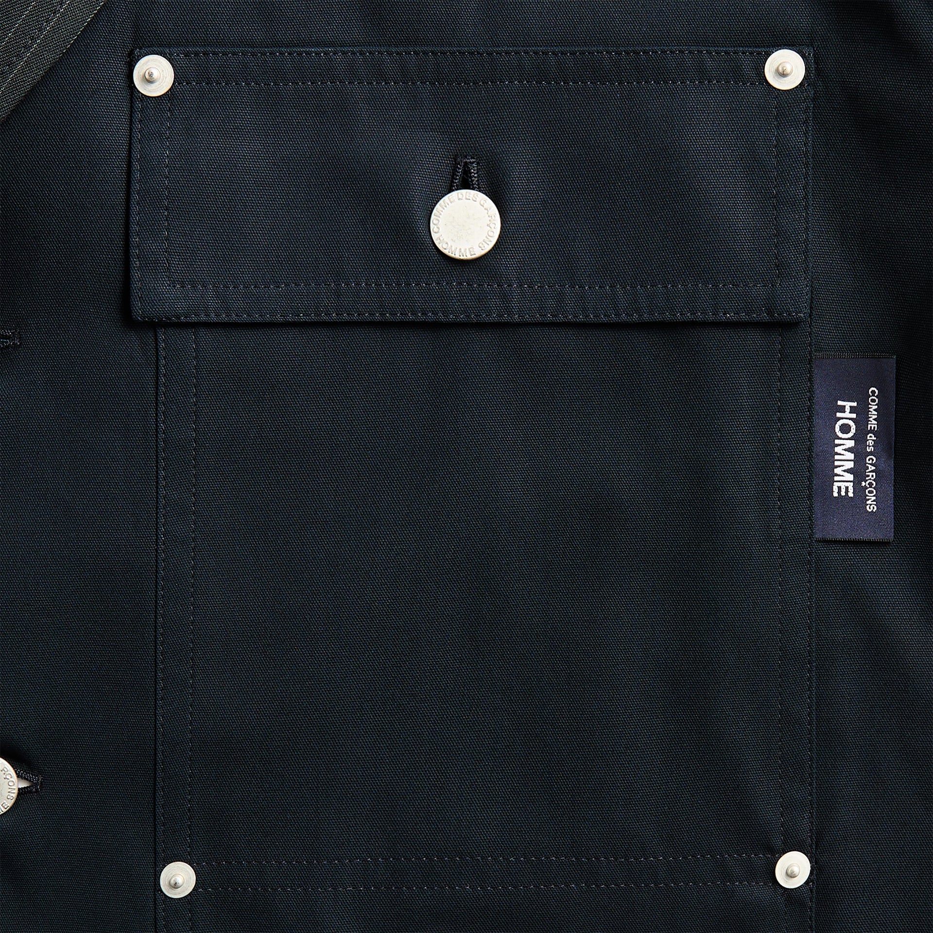 CDG Homme Jacket - Navy / Grey