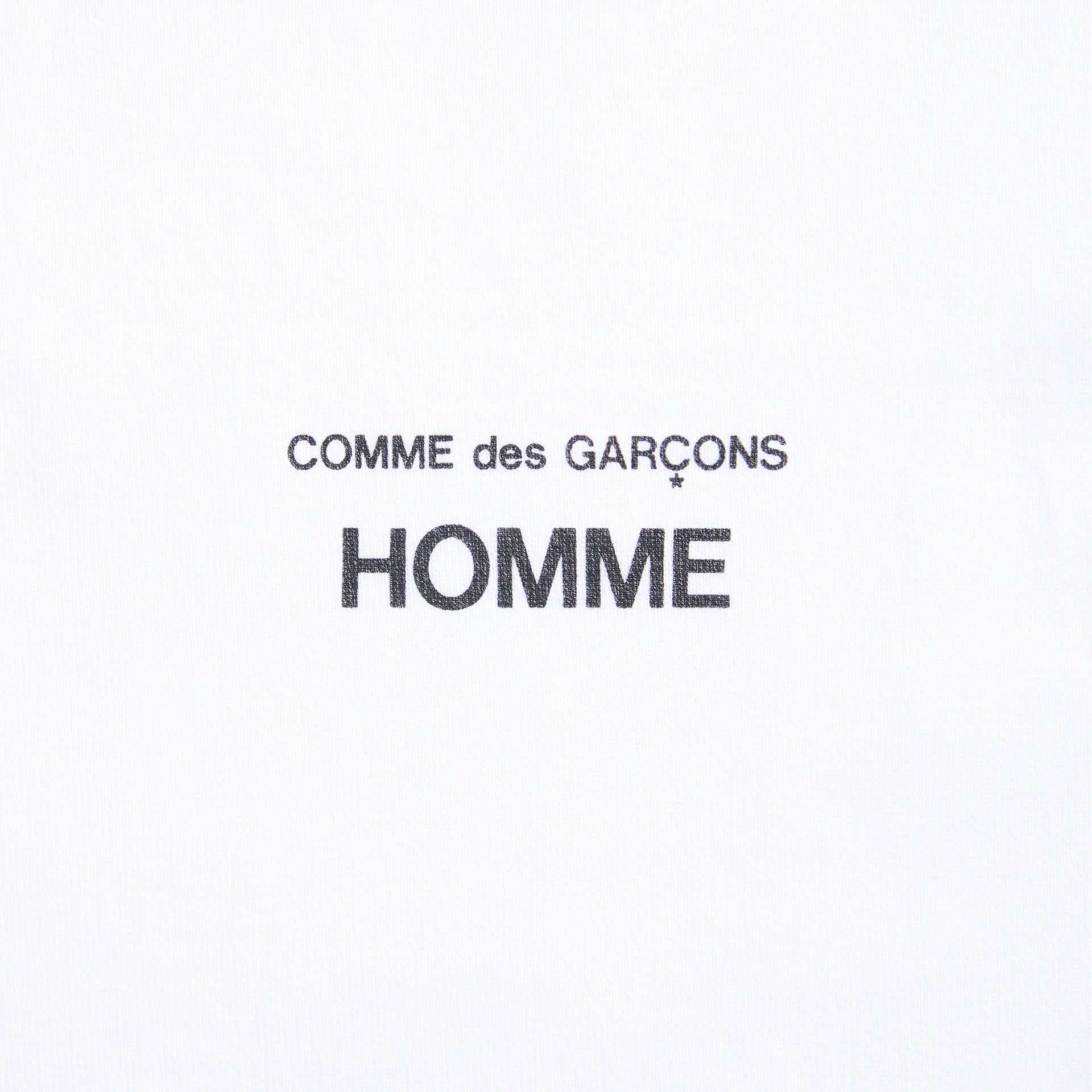 CDG Homme Tee - White