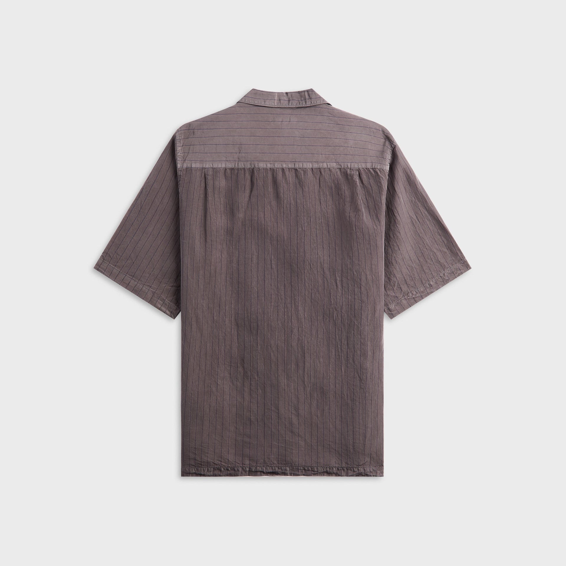 CDG Homme Cupro Stripe Shirt - Grey