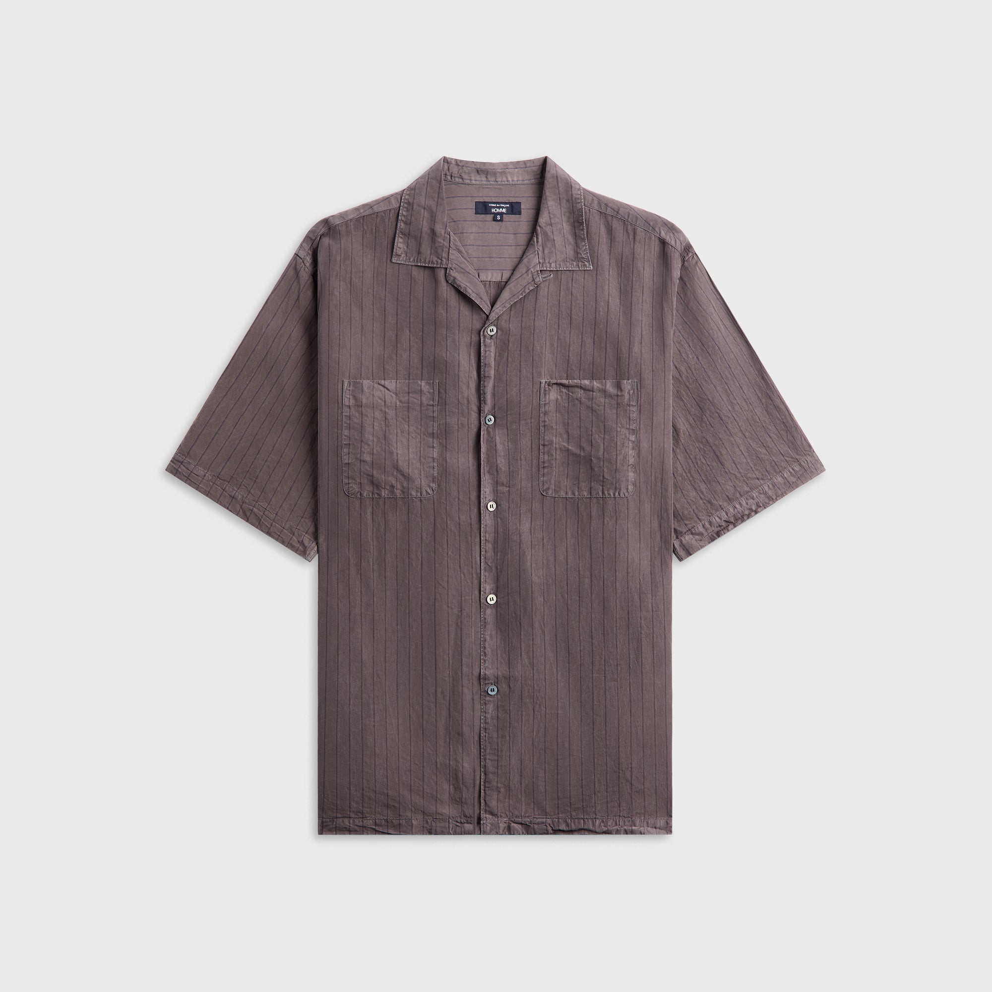 CDG Homme Cupro Stripe Shirt - Grey – Kith
