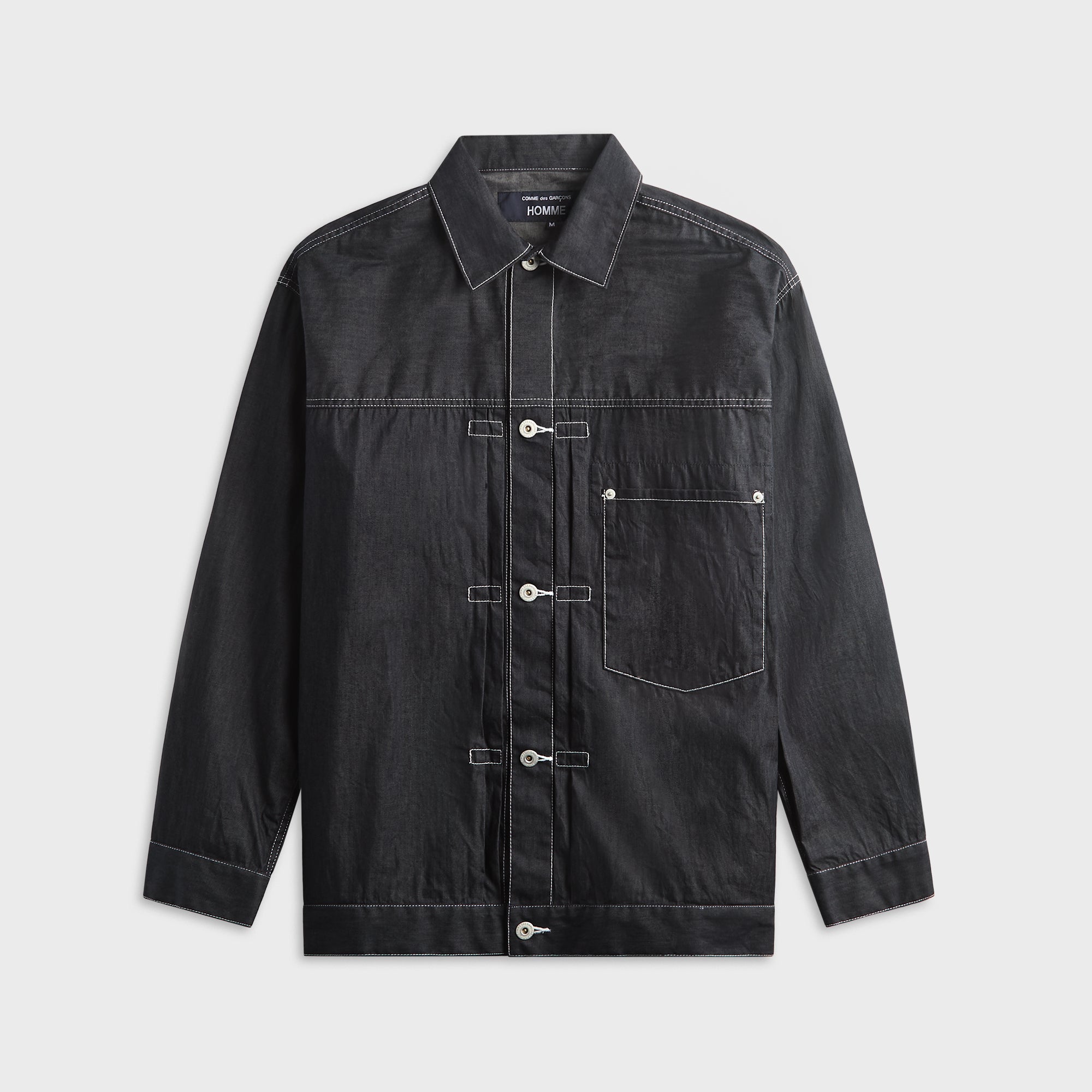トップス comme des garcons homme COMME DES GARCONS HOMME T023 ZIP CARDIGAN BLACK | TODAY CLOTHING
