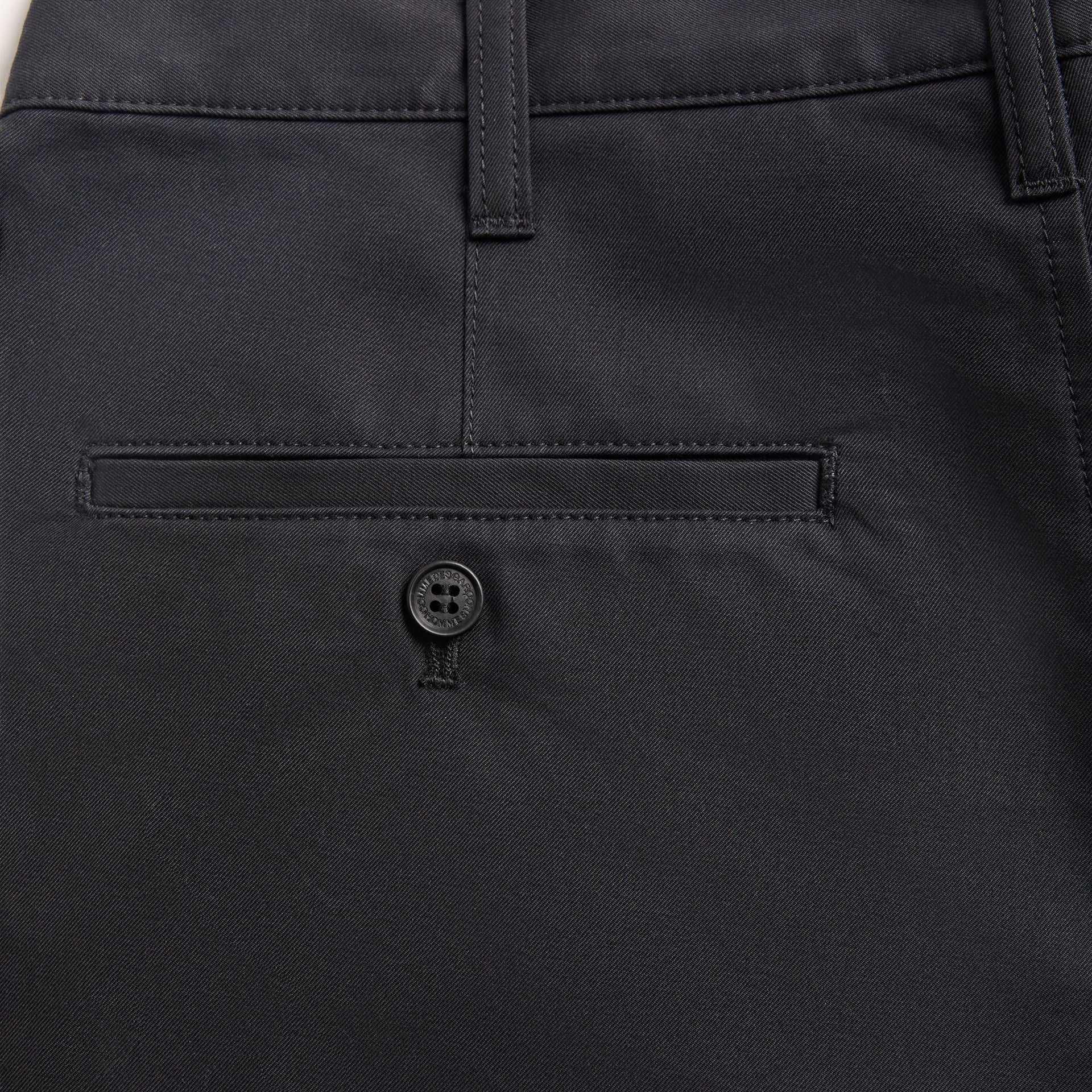 CDG Homme Pleated Pants - Black