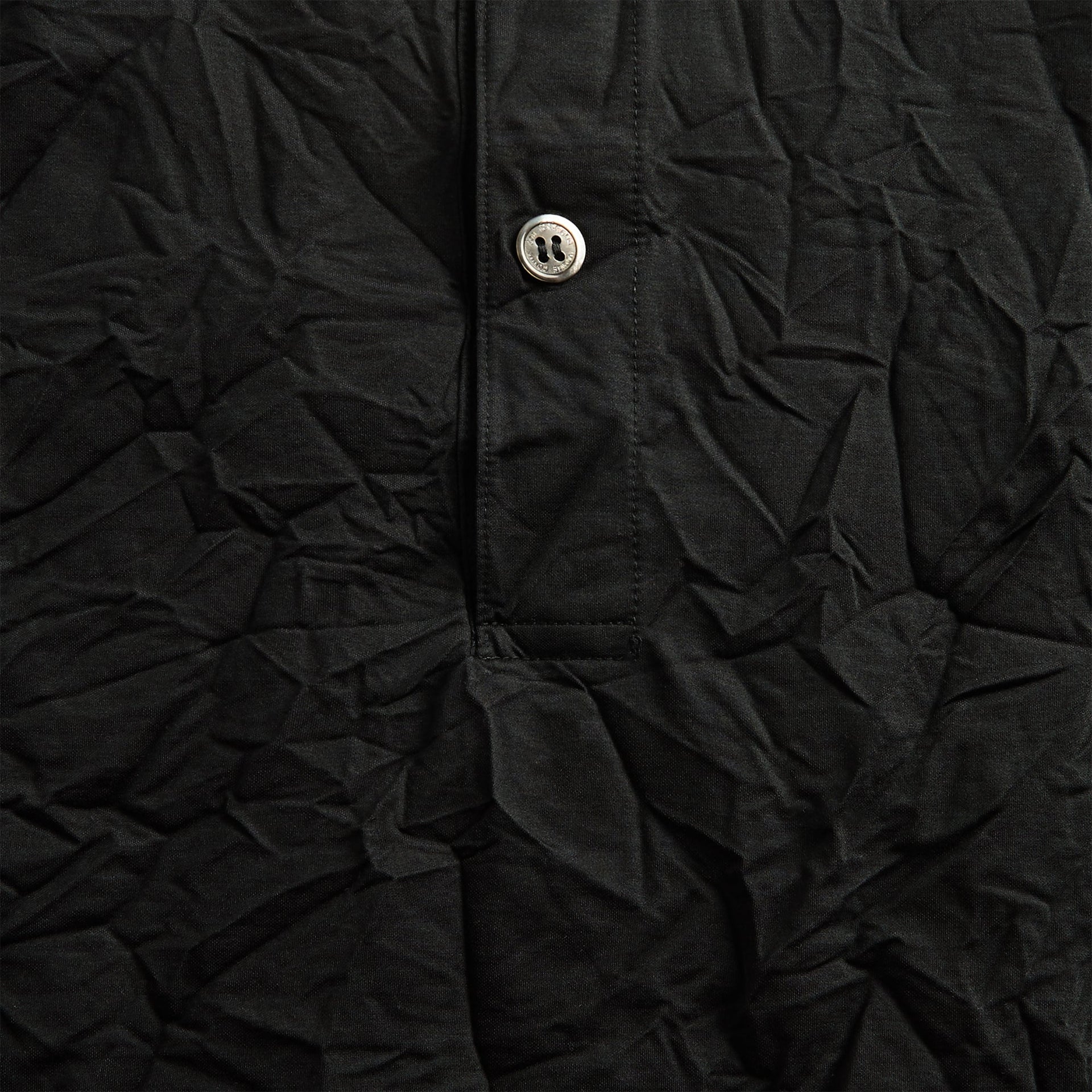 CDG Homme Crinkle Finish T-Shirt - Black