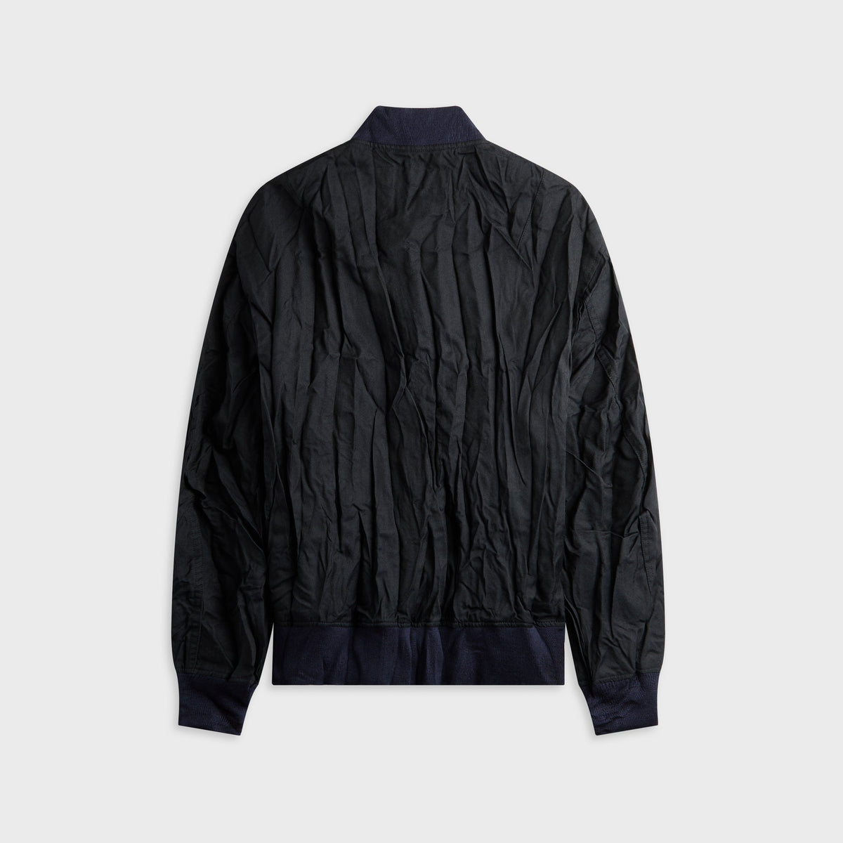 CDG Homme Wool Twill Blouson Jacket - Navy