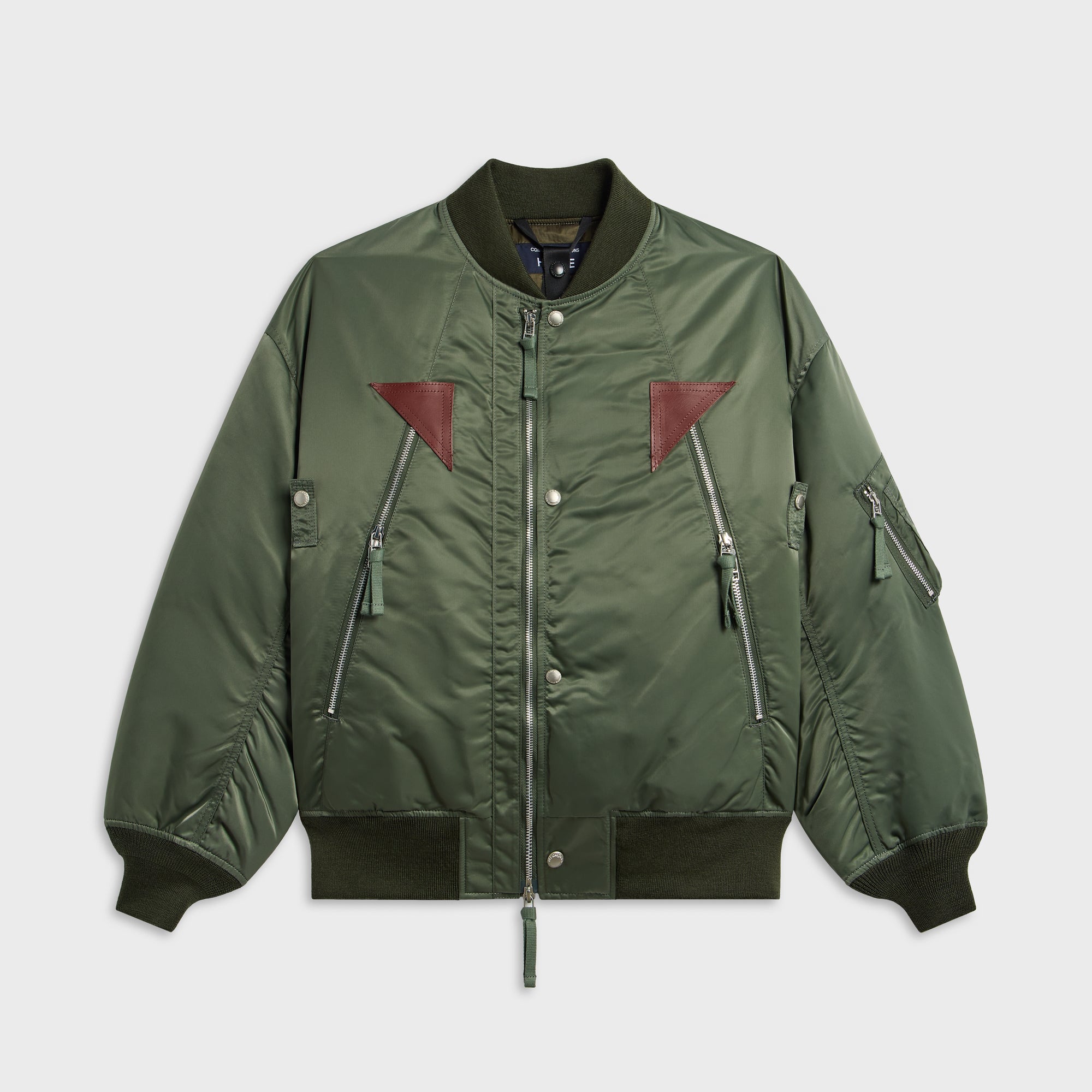 Kith Dumont Flight Bomber Jacket オリーブ CDG Homme Flight Bomber Jacket - Khaki – Kith
