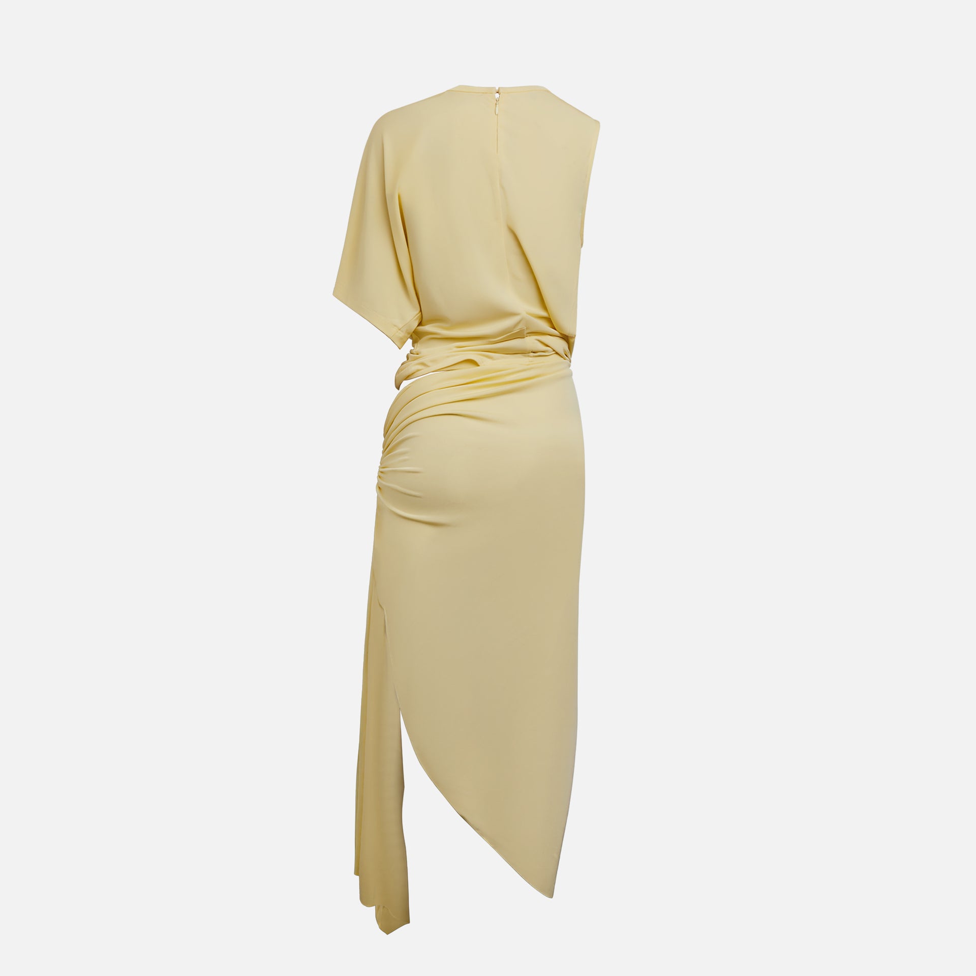 Christopher Esber Monstera Cut Wrap Dress - Yellow