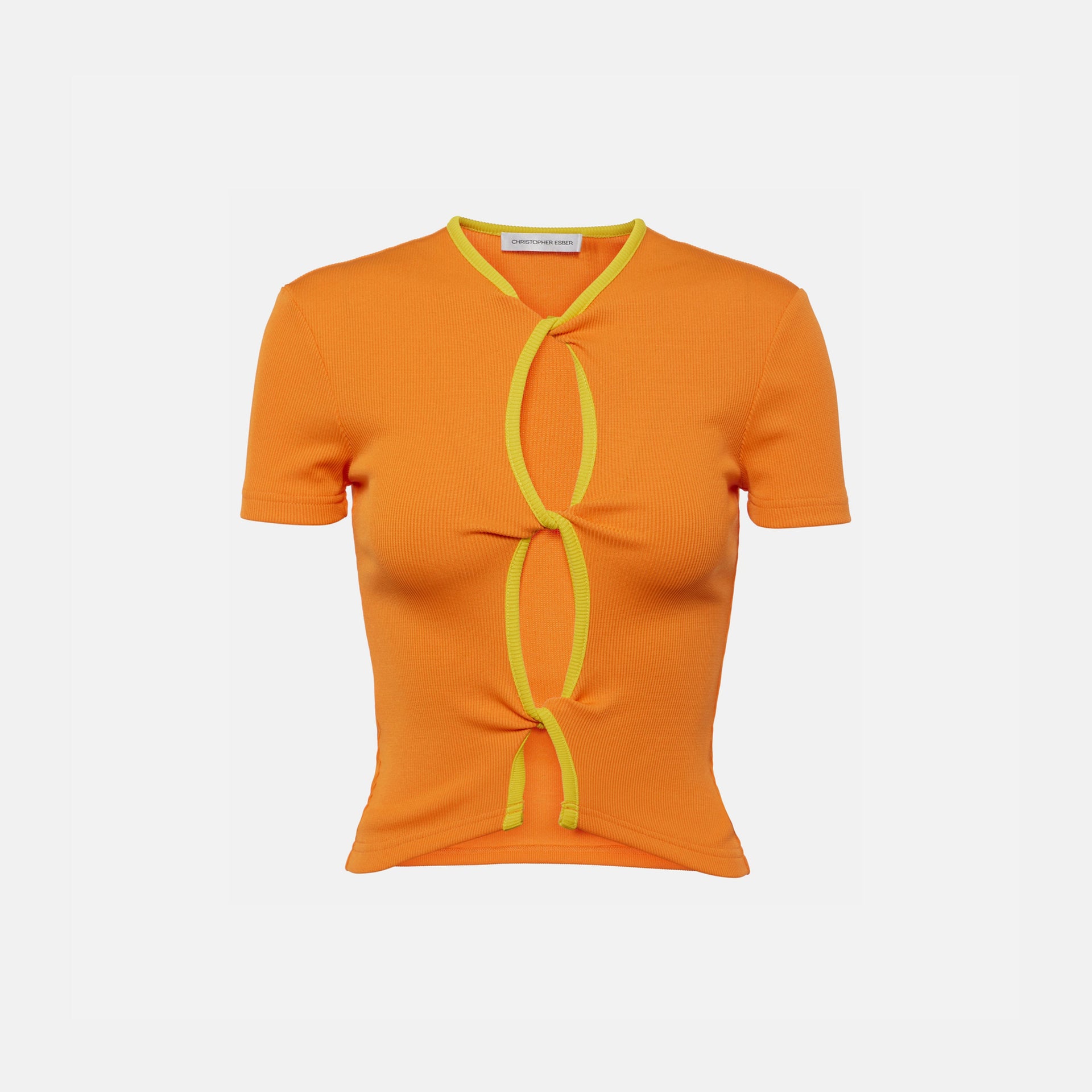 Christopher Esber Open Twist Tee - Valencia