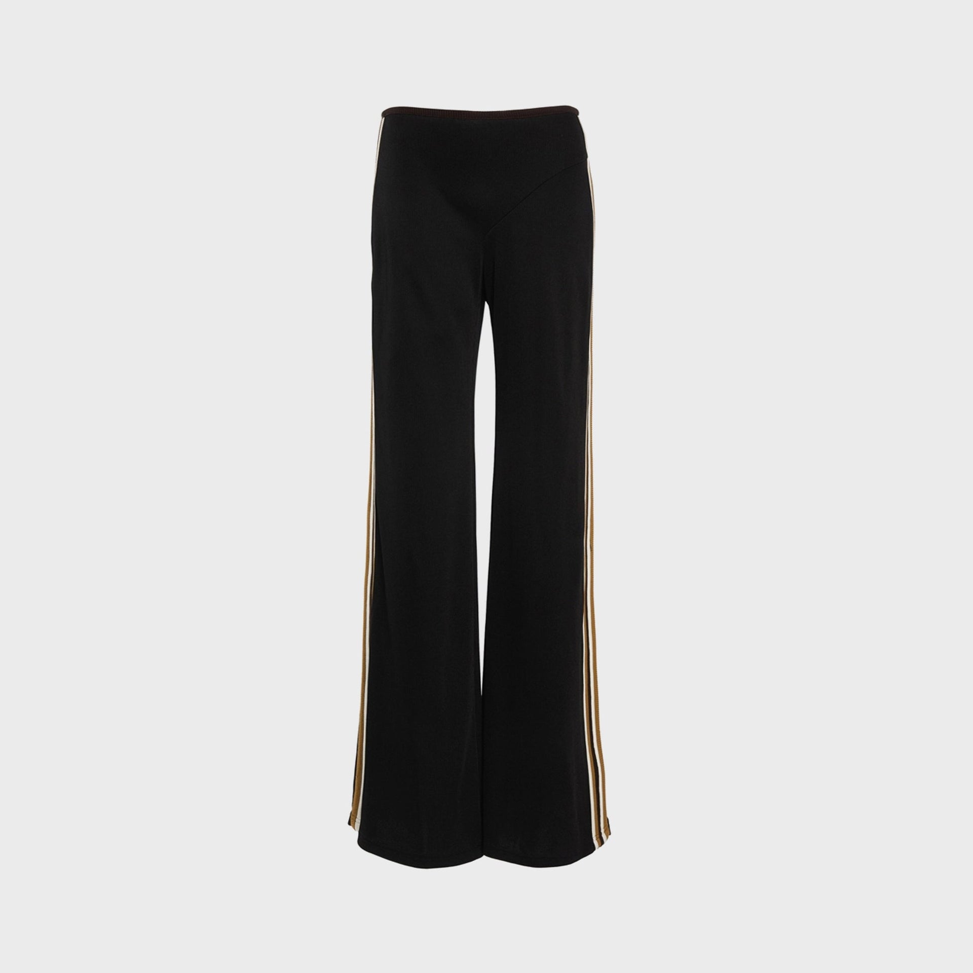 Christopher Esber Verner Multi Bind Rib Track Pant - Black