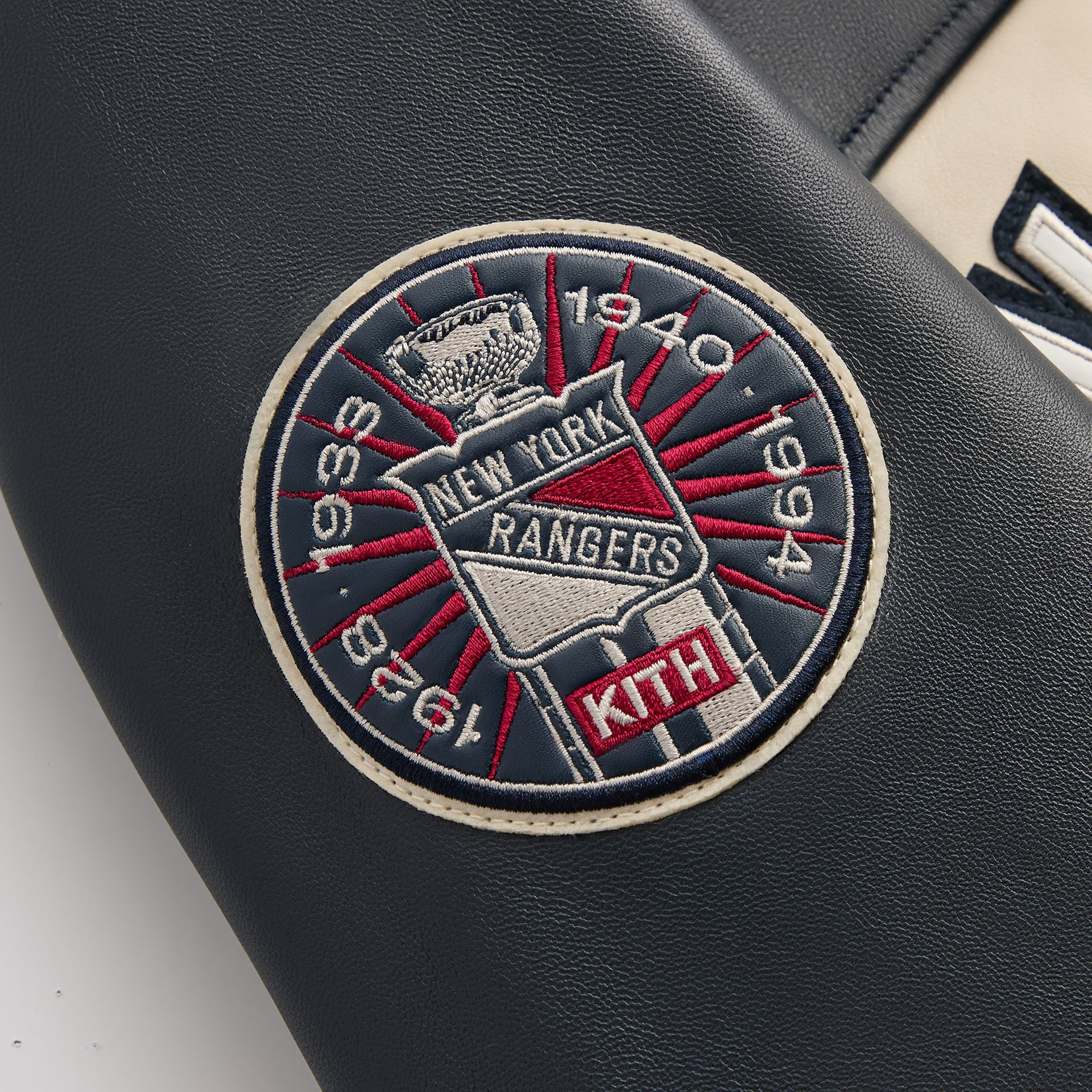 Kith & AVIREX for the New York Rangers Bomber Jacket - Navy