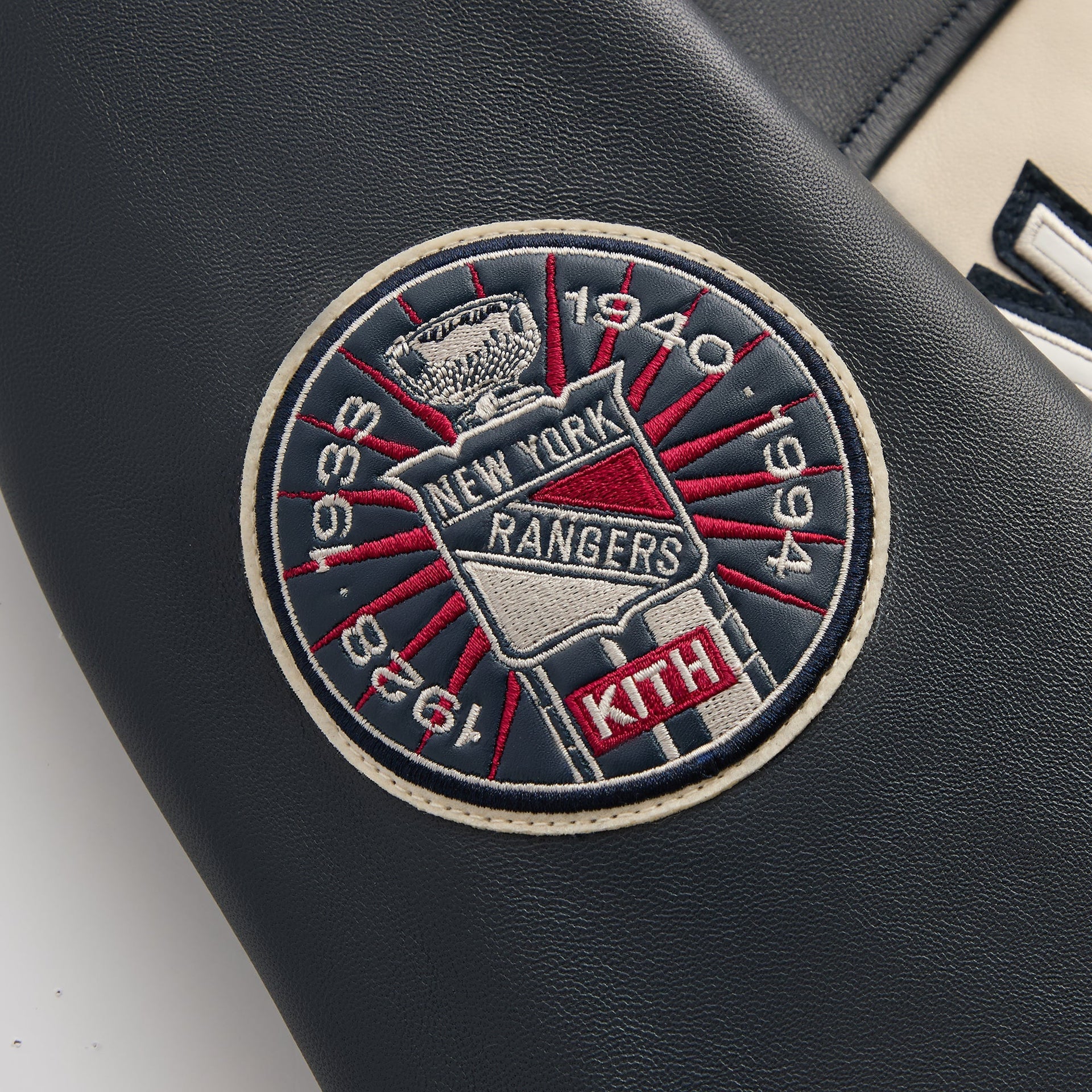 Kith & AVIREX for the New York Rangers Bomber Jacket - Navy - PH