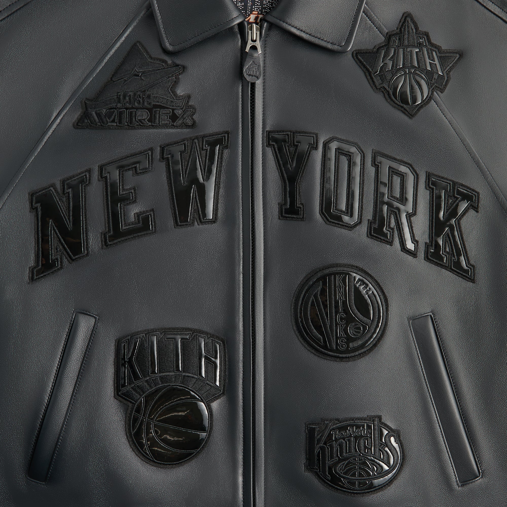Kith & AVIREX for the New York Knicks Madison Square Garden Icon Jacke