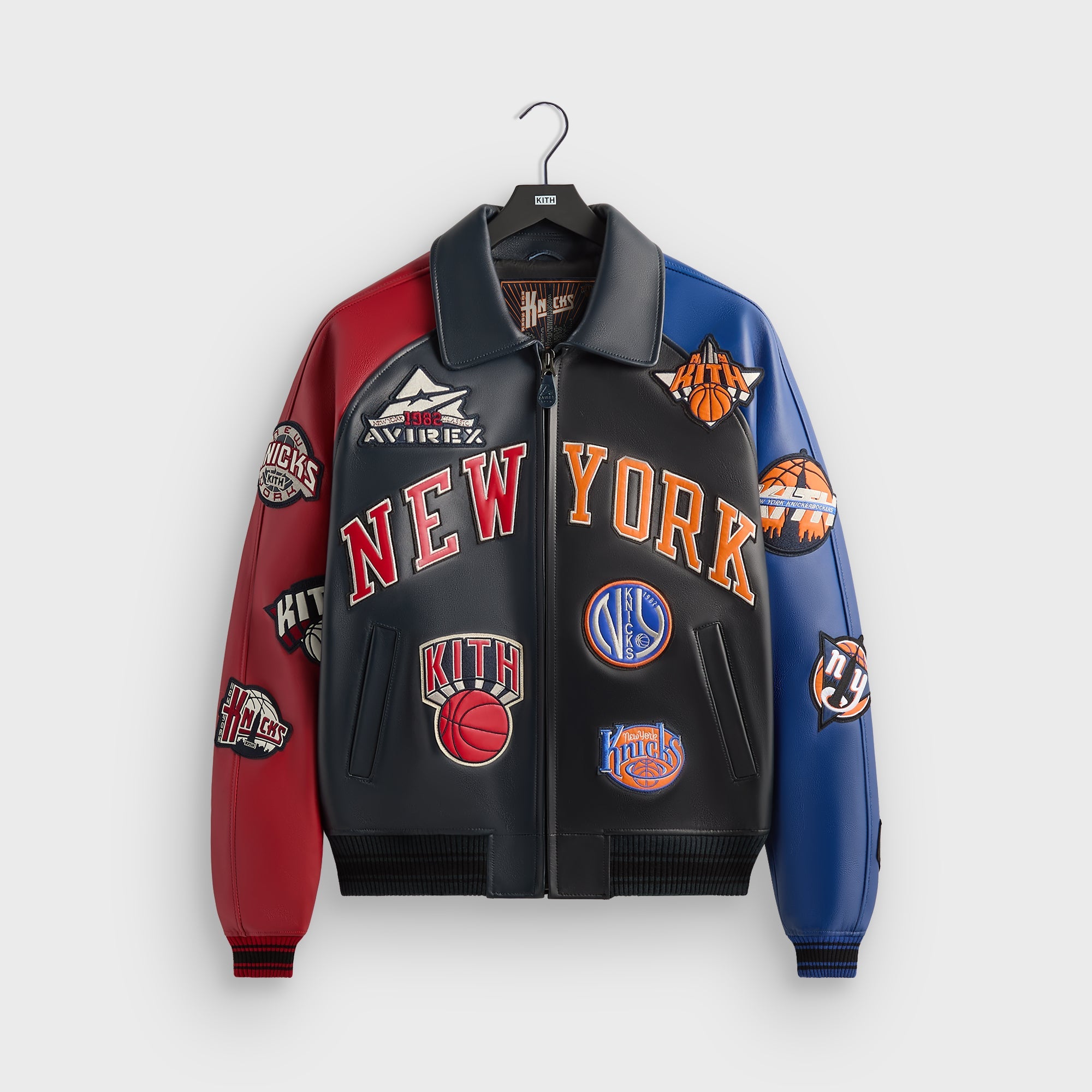 Kith & AVIREX for the New York Knicks Madison Square Garden Icon Jacke