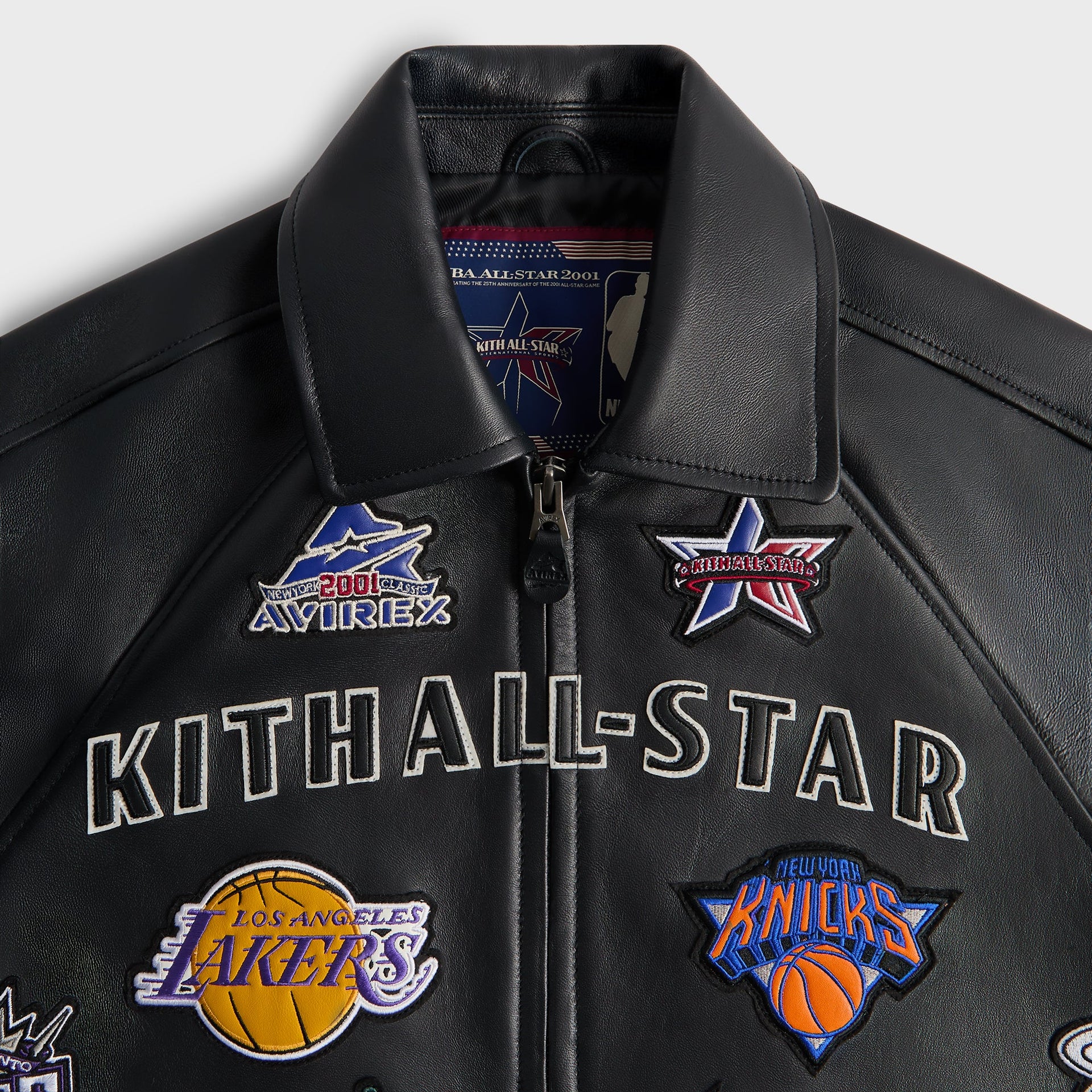 Kith & AVIREX for NBA All-Star Bomber Jacket - Black / Multi