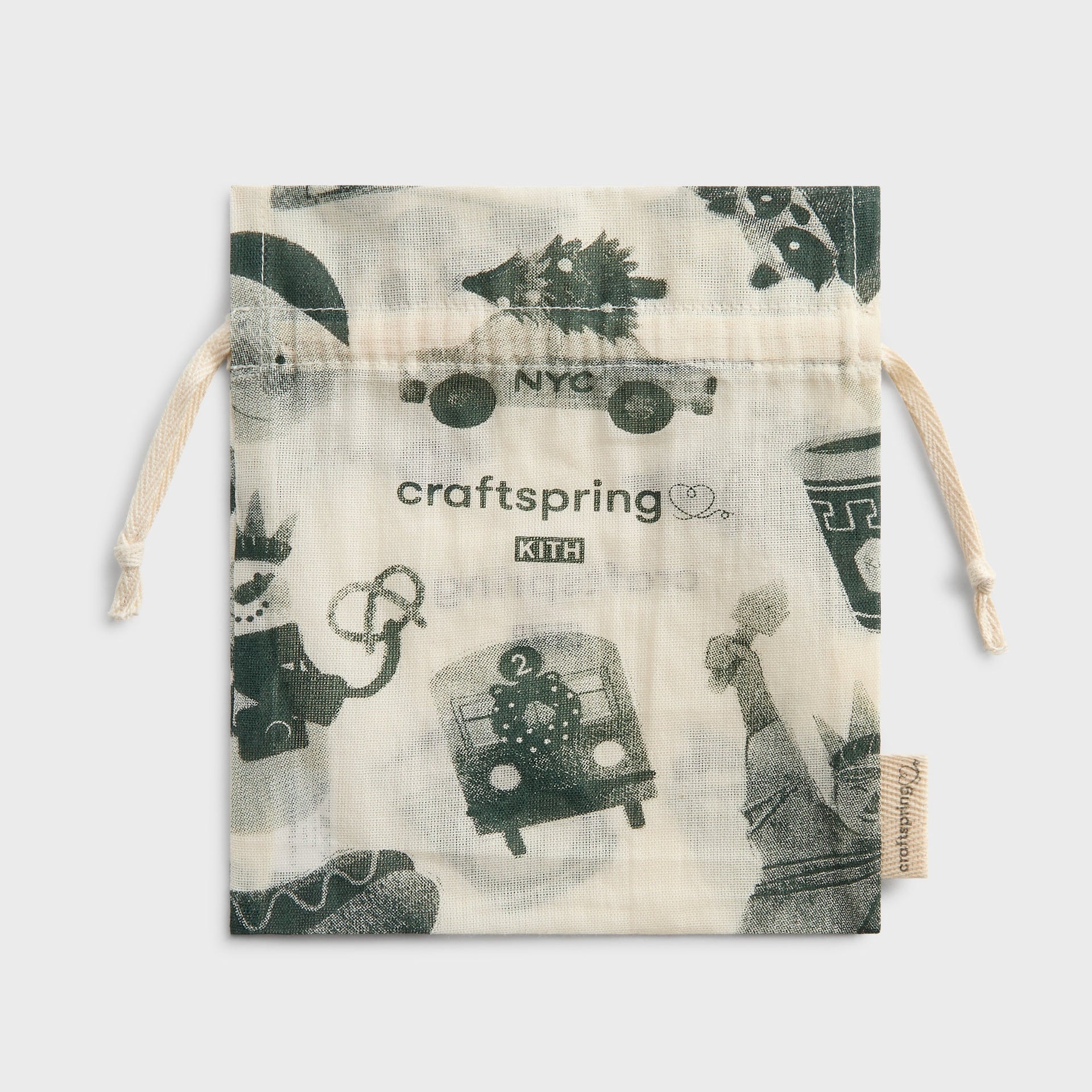 Kithmas for Craftspring Santa Ornament - Red / White - PH