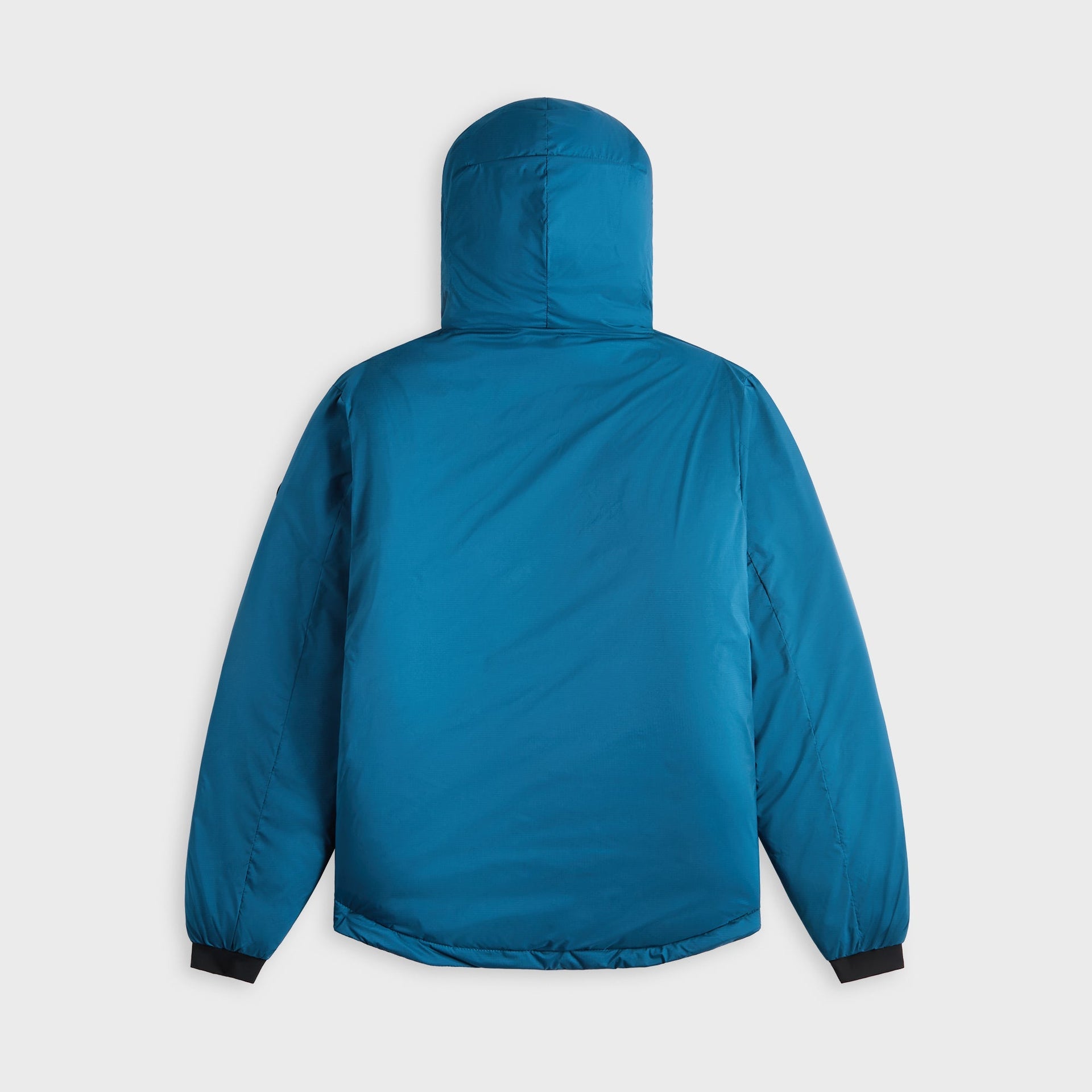 Canada Goose Lodge Hoodie - Black Disc Guard Blue