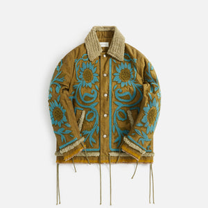 Louis Vuitton Tapestry 3-in-1 Shearling Denim Jacket