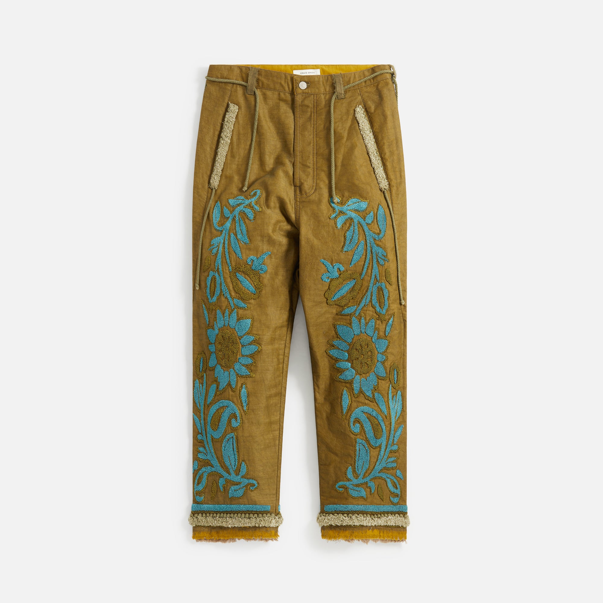 Craig Green Tapestry Trouser - Olive – Kith