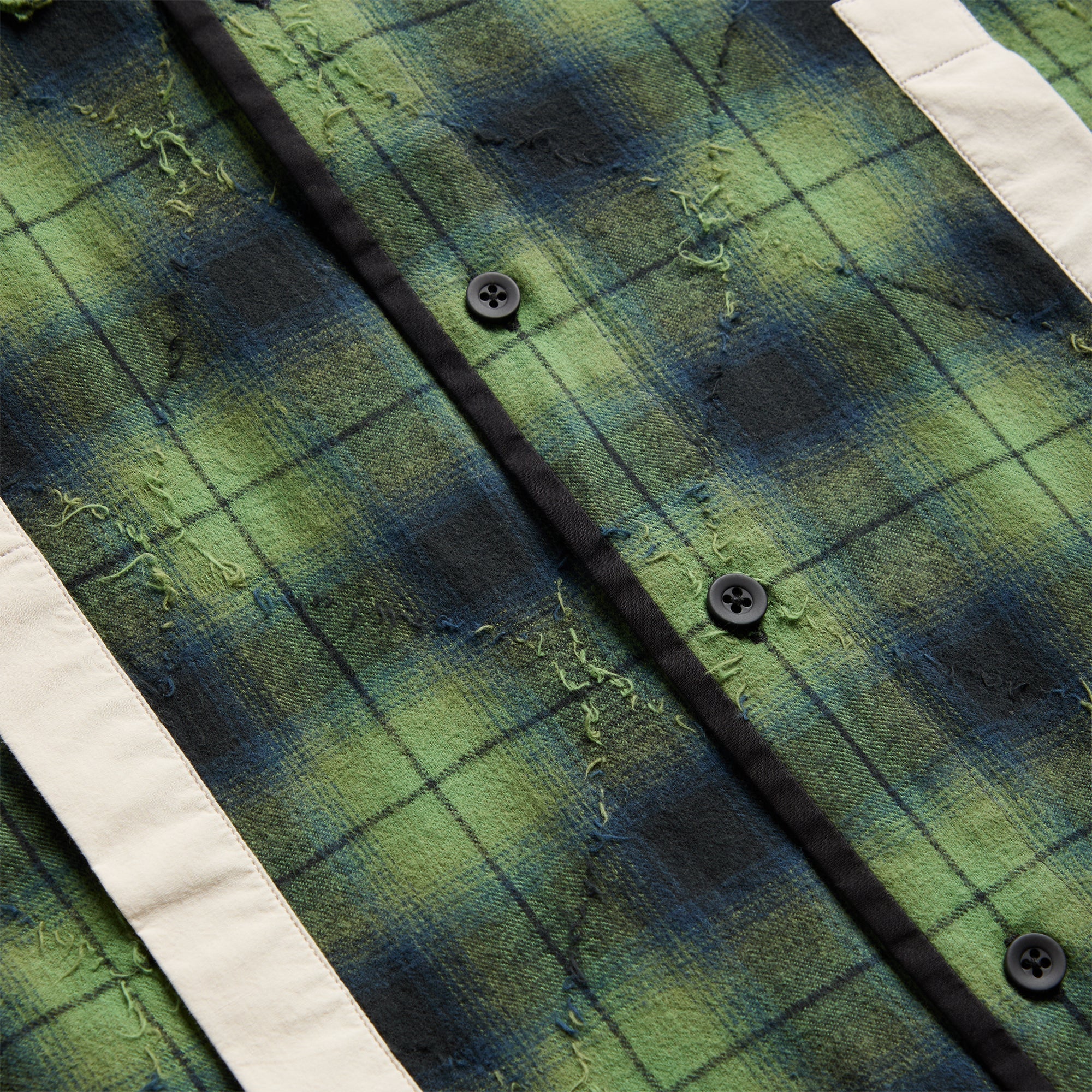 Craig Green Plaid Split Shirt - Green Check – Kith