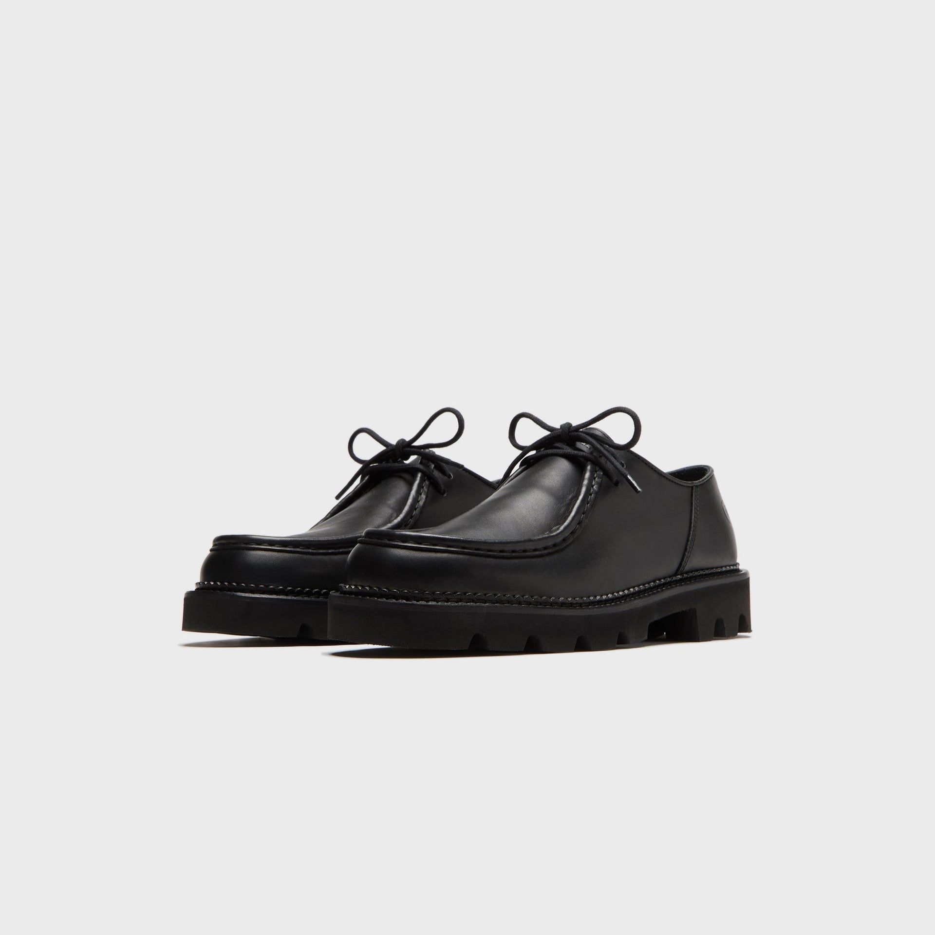 Collegium Pillar Moc-toe Derby - Nero