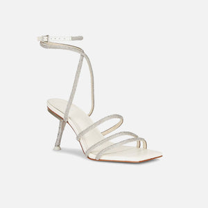 Cult Gaia Isa Sandal - Optic White