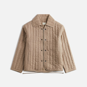 Craig Green Quilted Embroidery Jacket printed - Beige