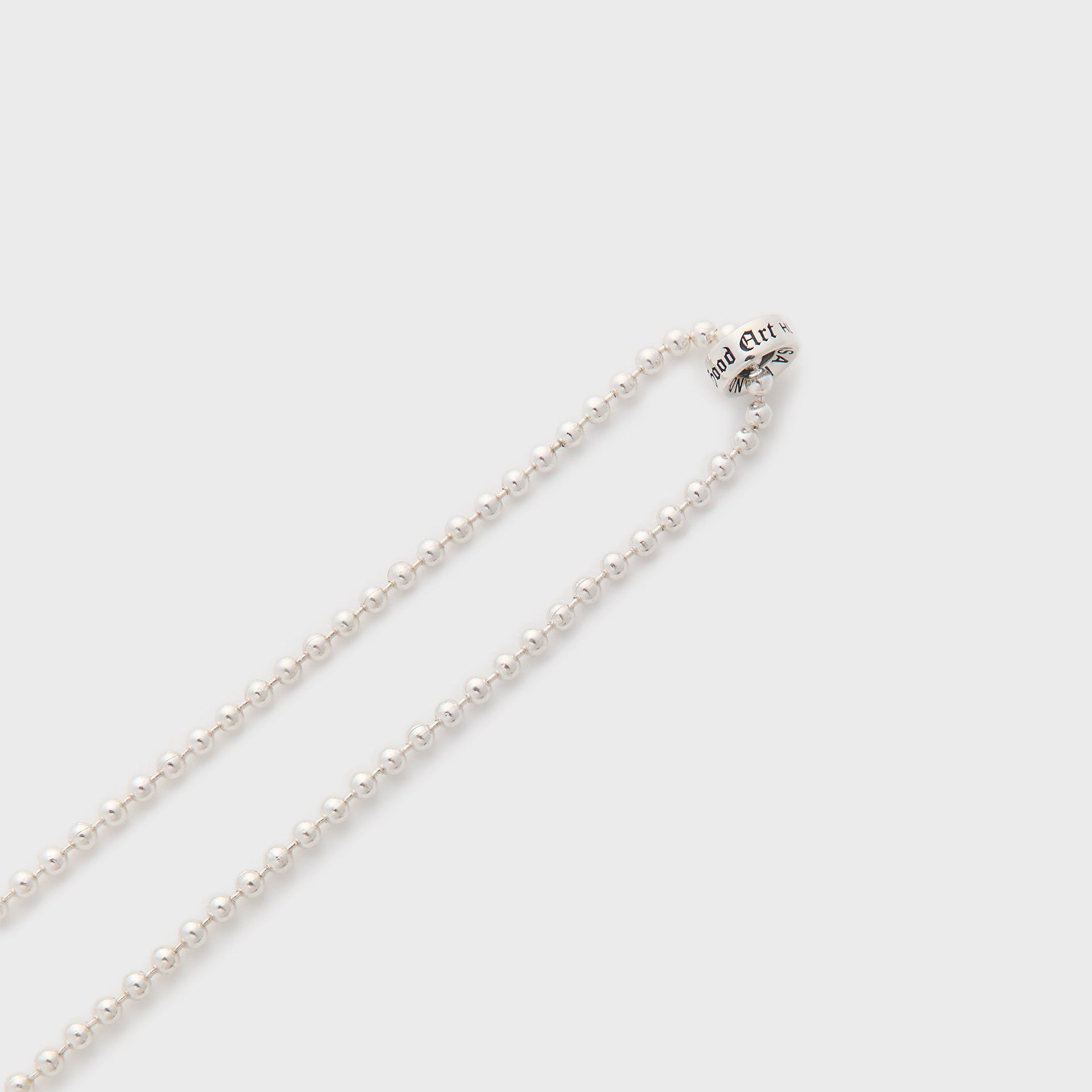 GOOD ART HLYWD Poplock Logo Necklace - Silver