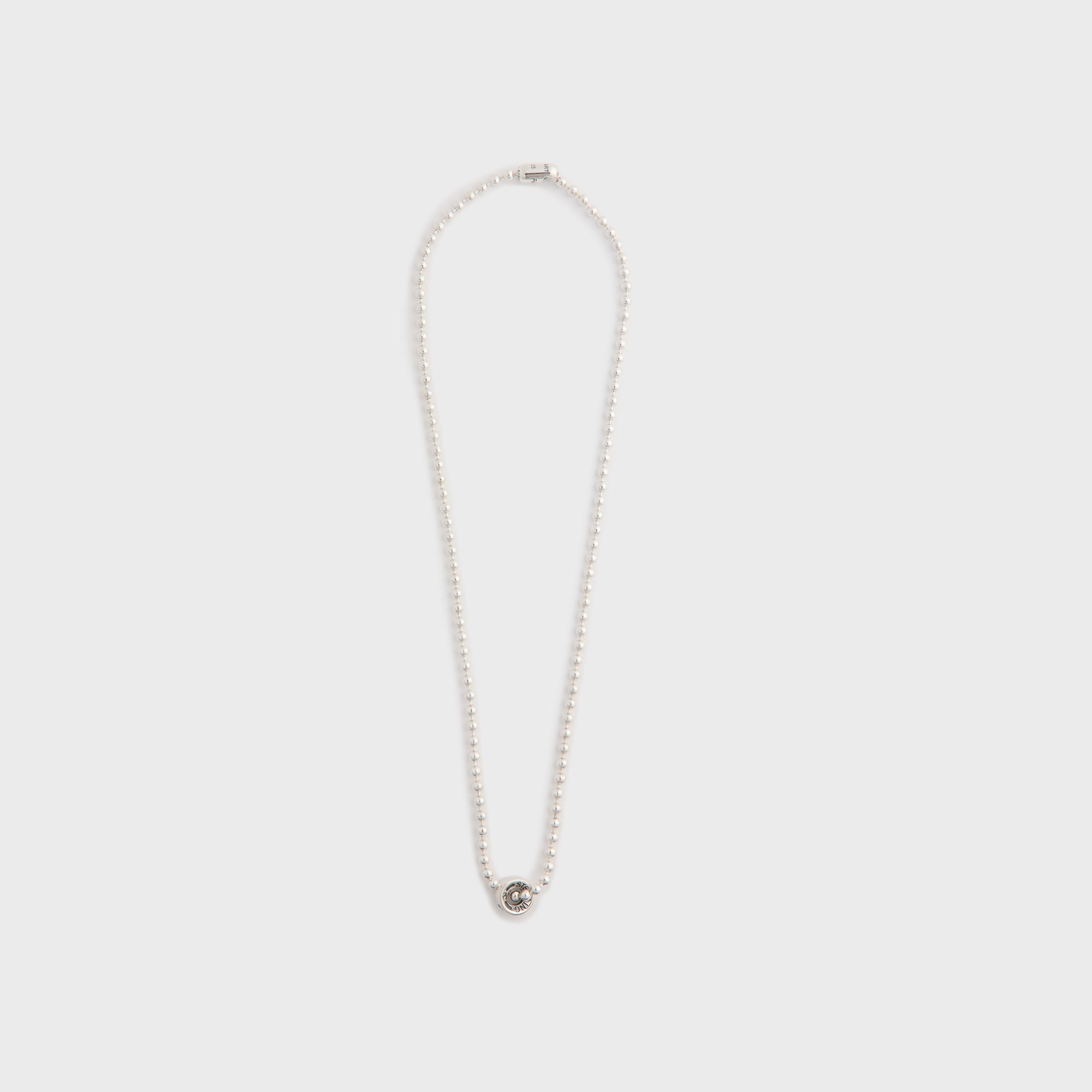 GOOD ART HLYWD Poplock Logo Necklace - Silver – Kith