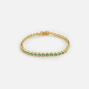 Crystal Haze Eternal Bracelet - Emerald