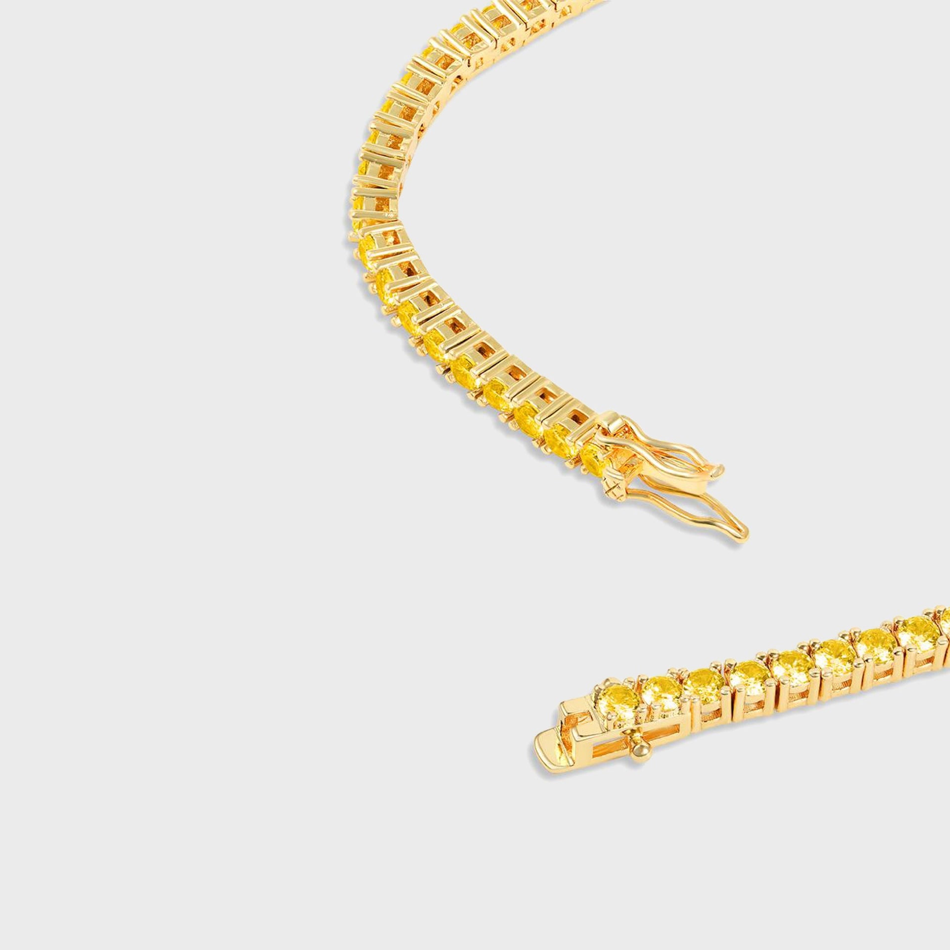Crystal Haze Serena Bracelet - Butter Yellow