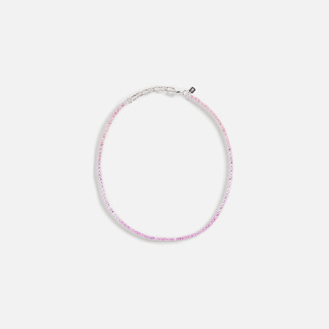 Crystal Haze Serena Necklace - Pink Fade