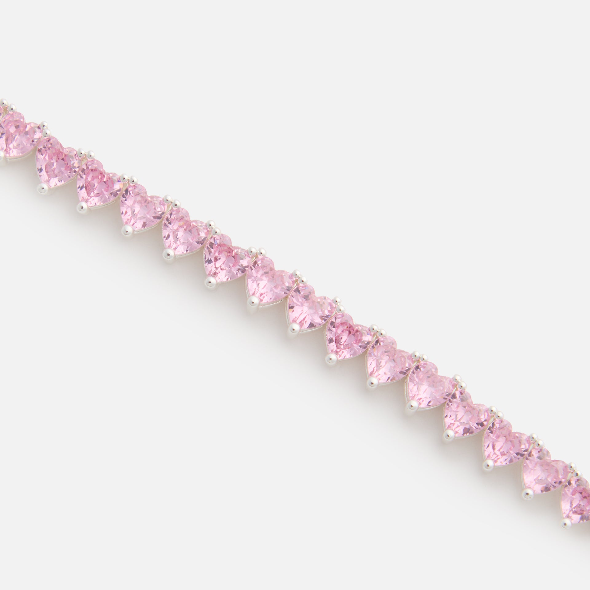 Crystal Haze Be My Valentine Bracelet - Pink