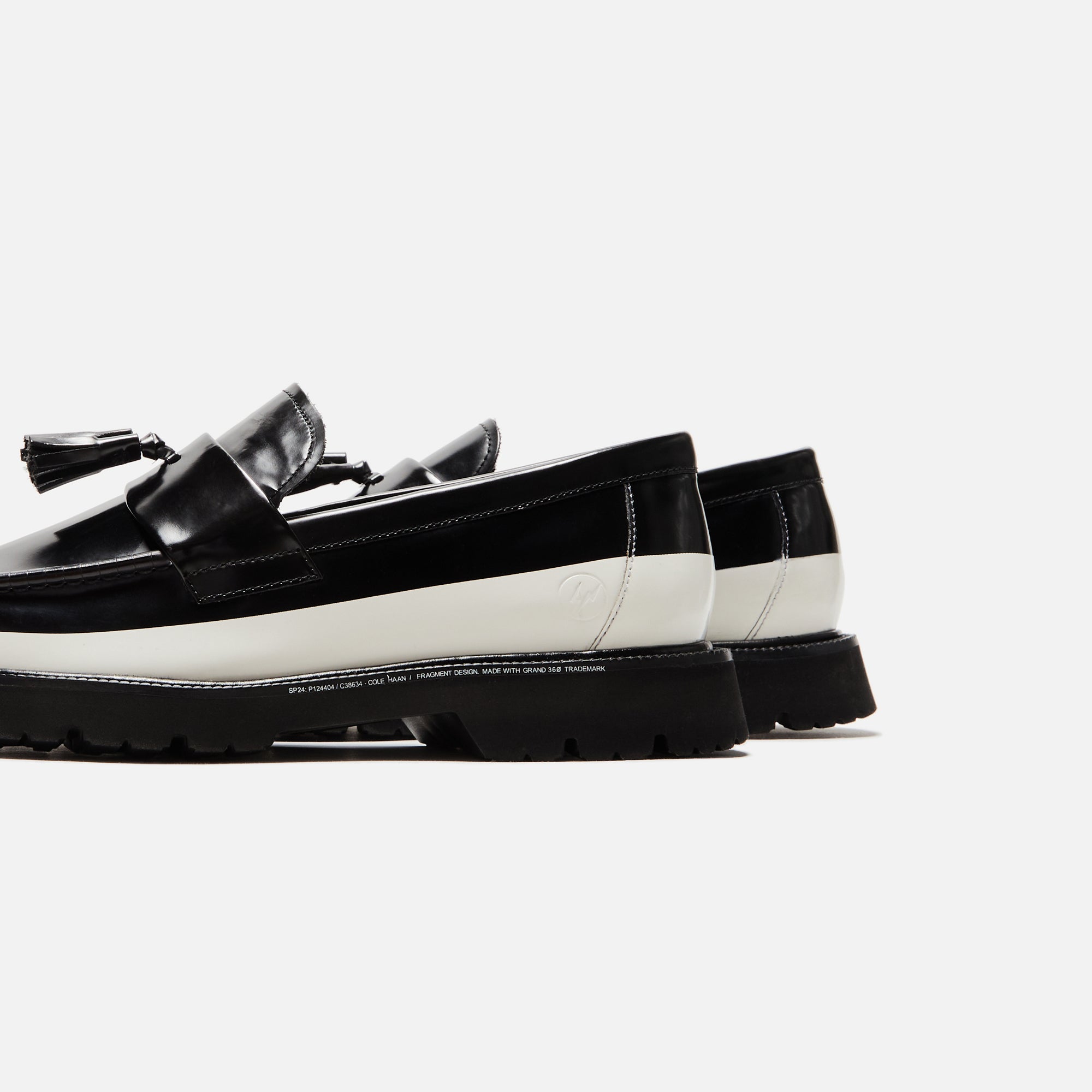 COLE HAAN×fragment design tassel Loafer Cole Haan x Fragment Tassel Loafer - Black / White / Black