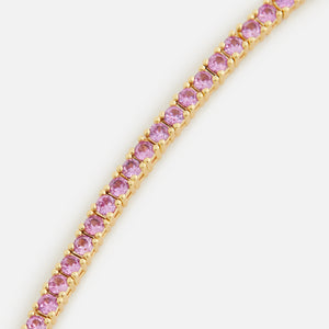 Crystal Haze Mini Serena Bracelet - Pink