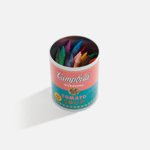 Chronicle Andy Warhol Soup Can Crayons + Sharpener